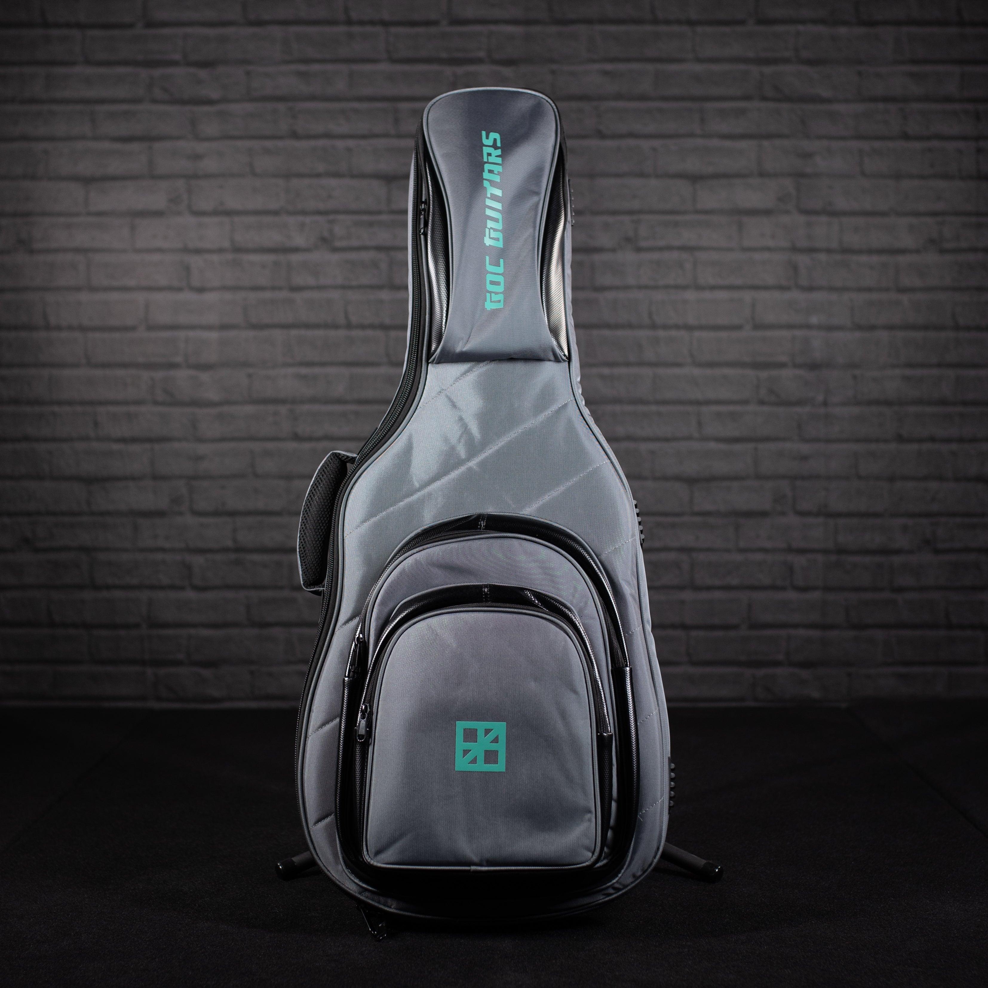 GOC Materia Headless 8 String Masterbuilt (Worn Violet) - Impulse Music Co.