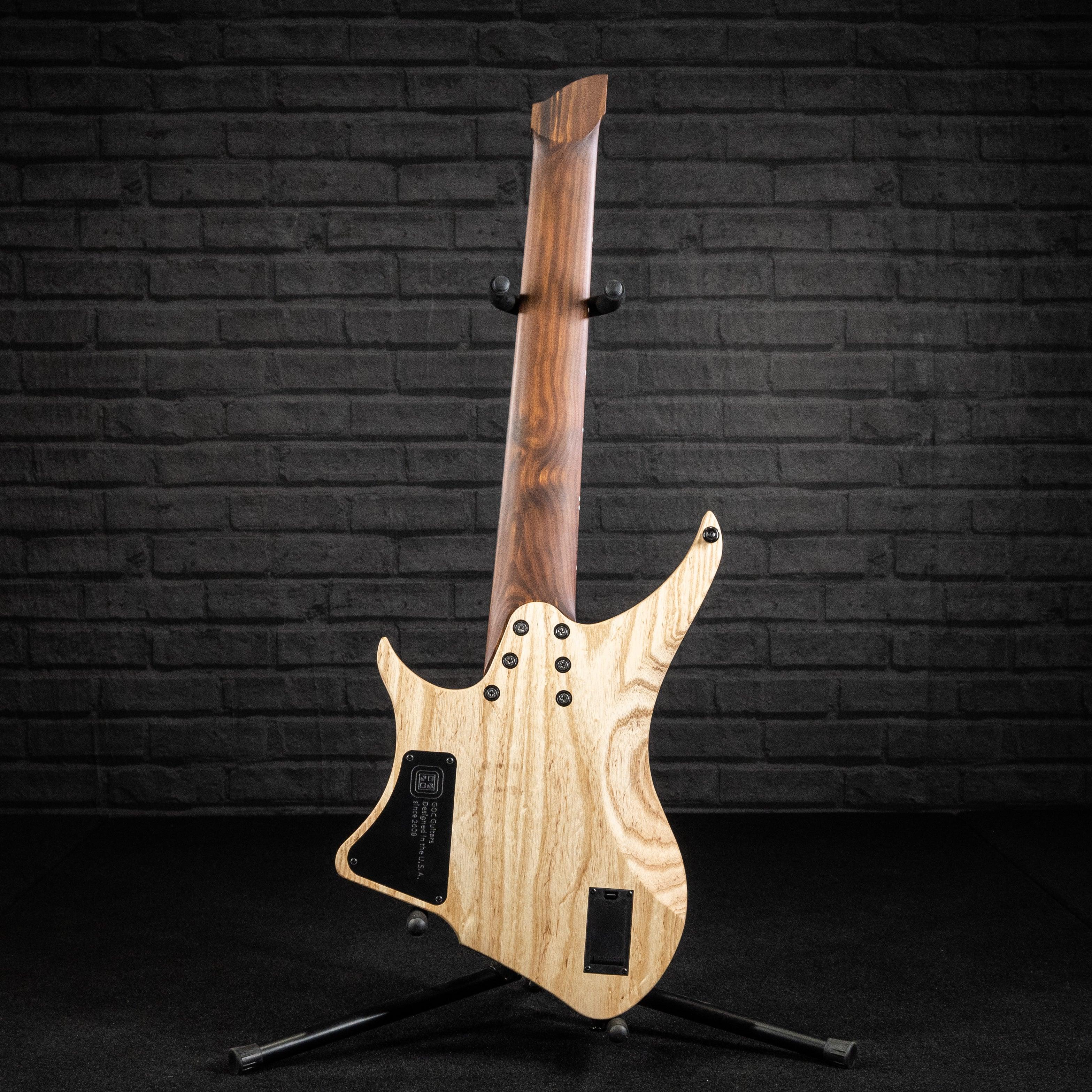 GOC Materia Headless 8 String Masterbuilt (Worn Violet) - Impulse Music Co.