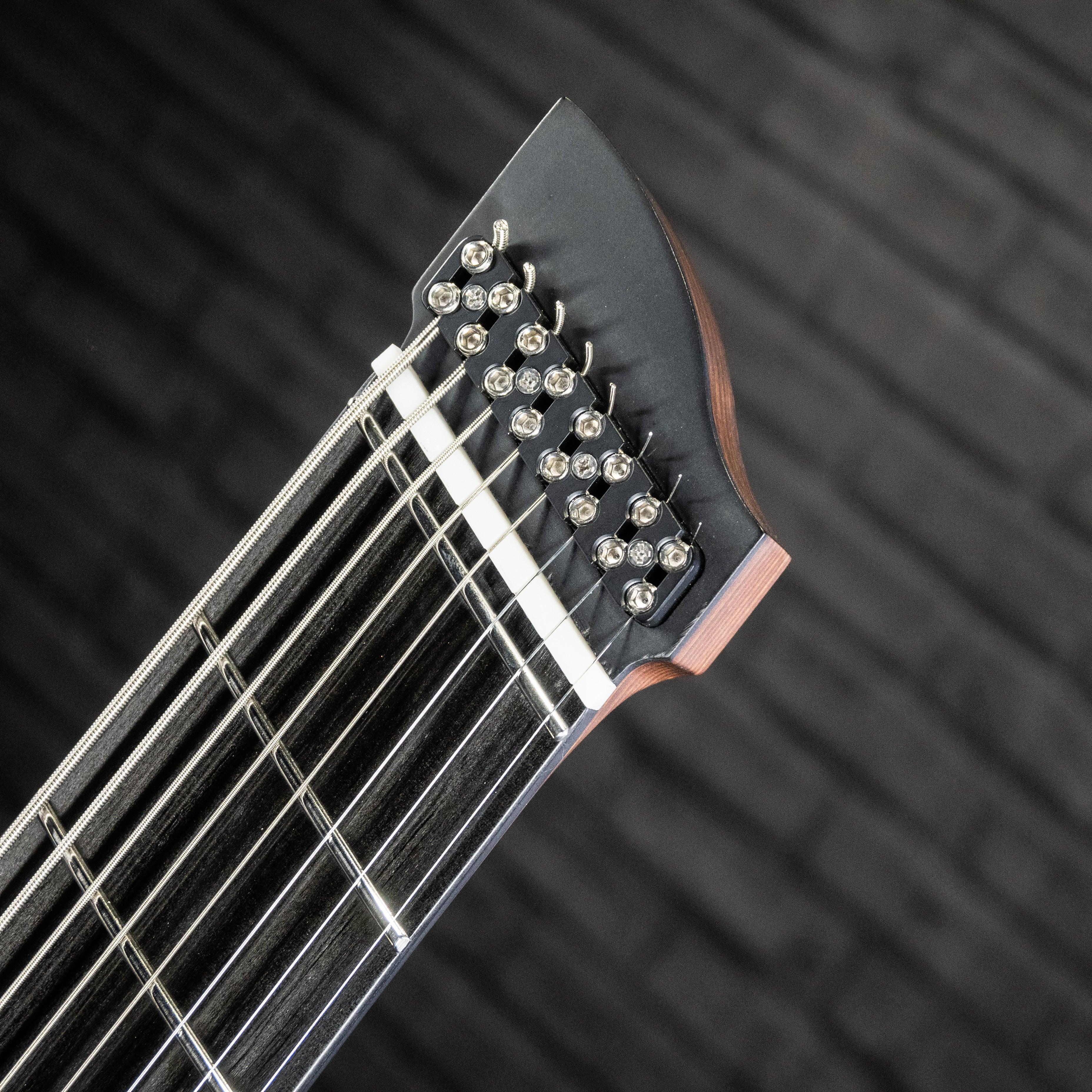 GOC Materia Headless 8 String Masterbuilt (Worn Violet) - Impulse Music Co.