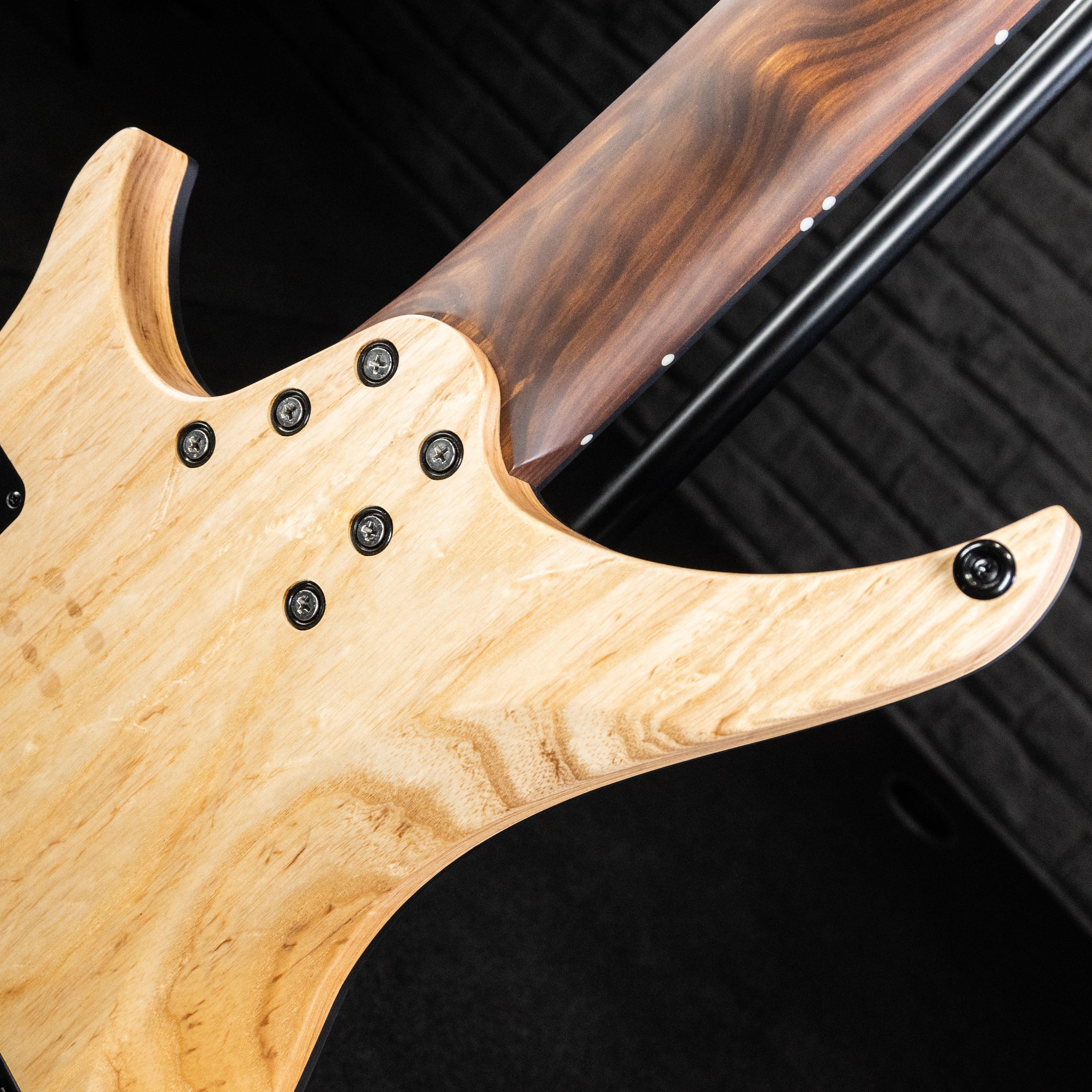 GOC Materia Headless 8 String Masterbuilt (Worn Violet) - Impulse Music Co.