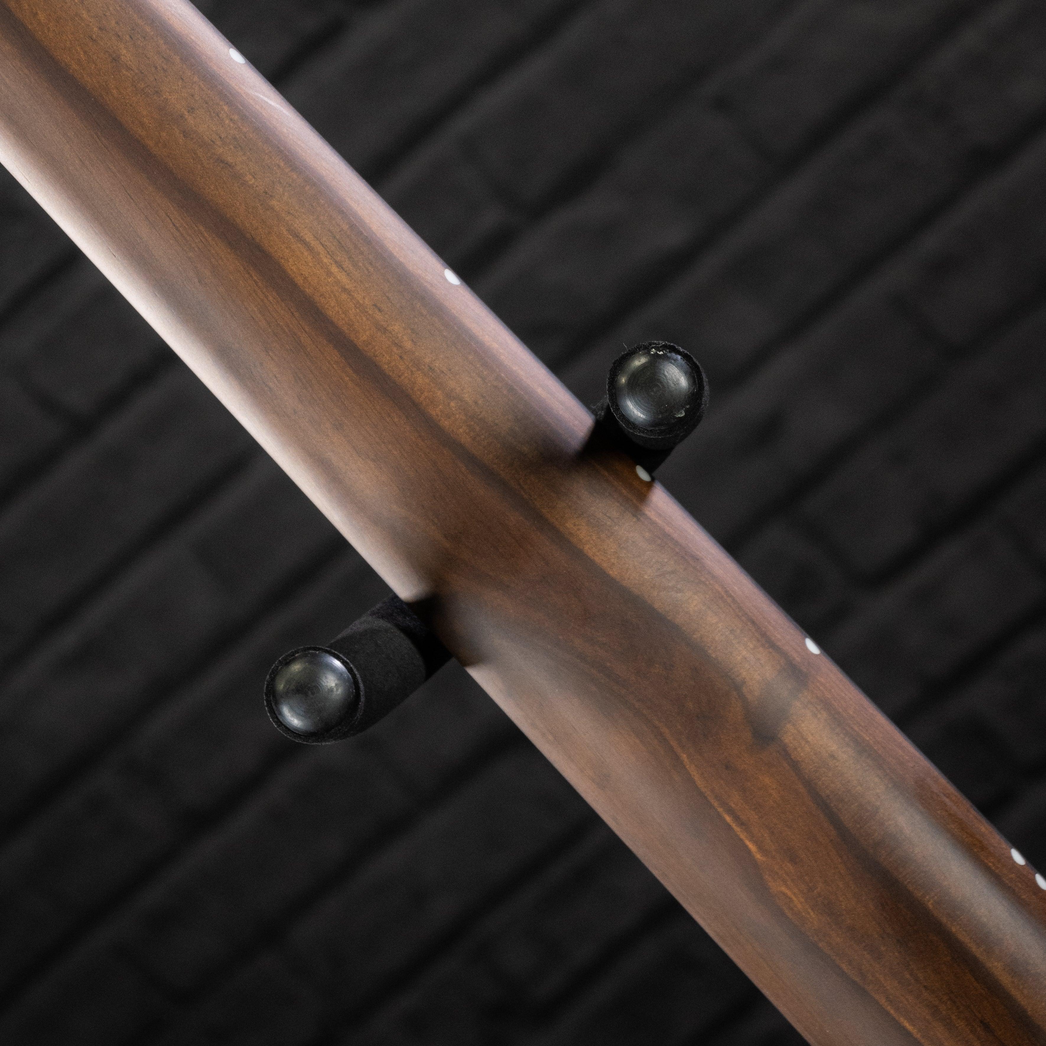 GOC Materia Headless Guitar 7 String E Series (Worn Red Flame) #00423 - Impulse Music Co.