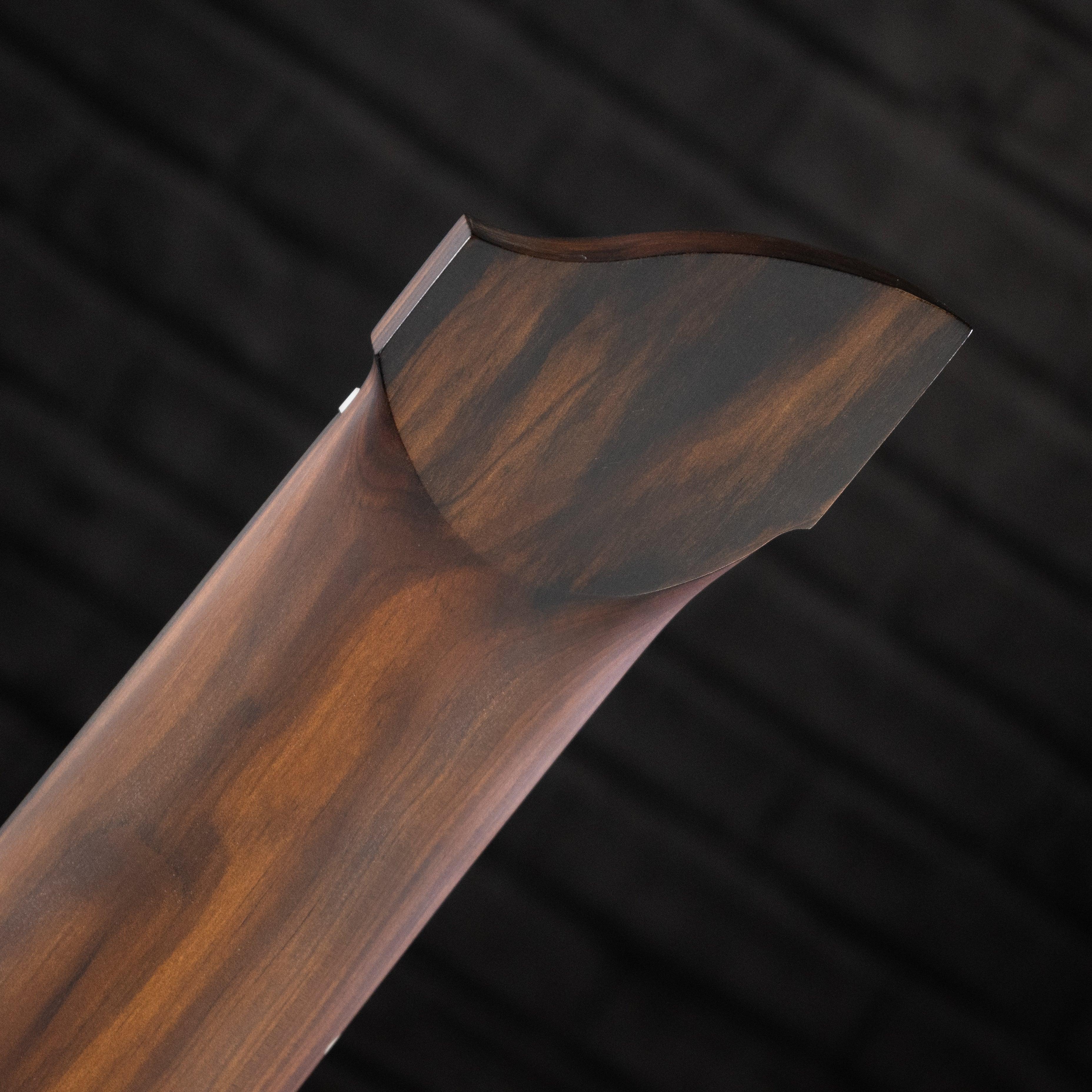 GOC Materia Headless Guitar 8 String E Series (Worn Red Flame) #00424 - Impulse Music Co.