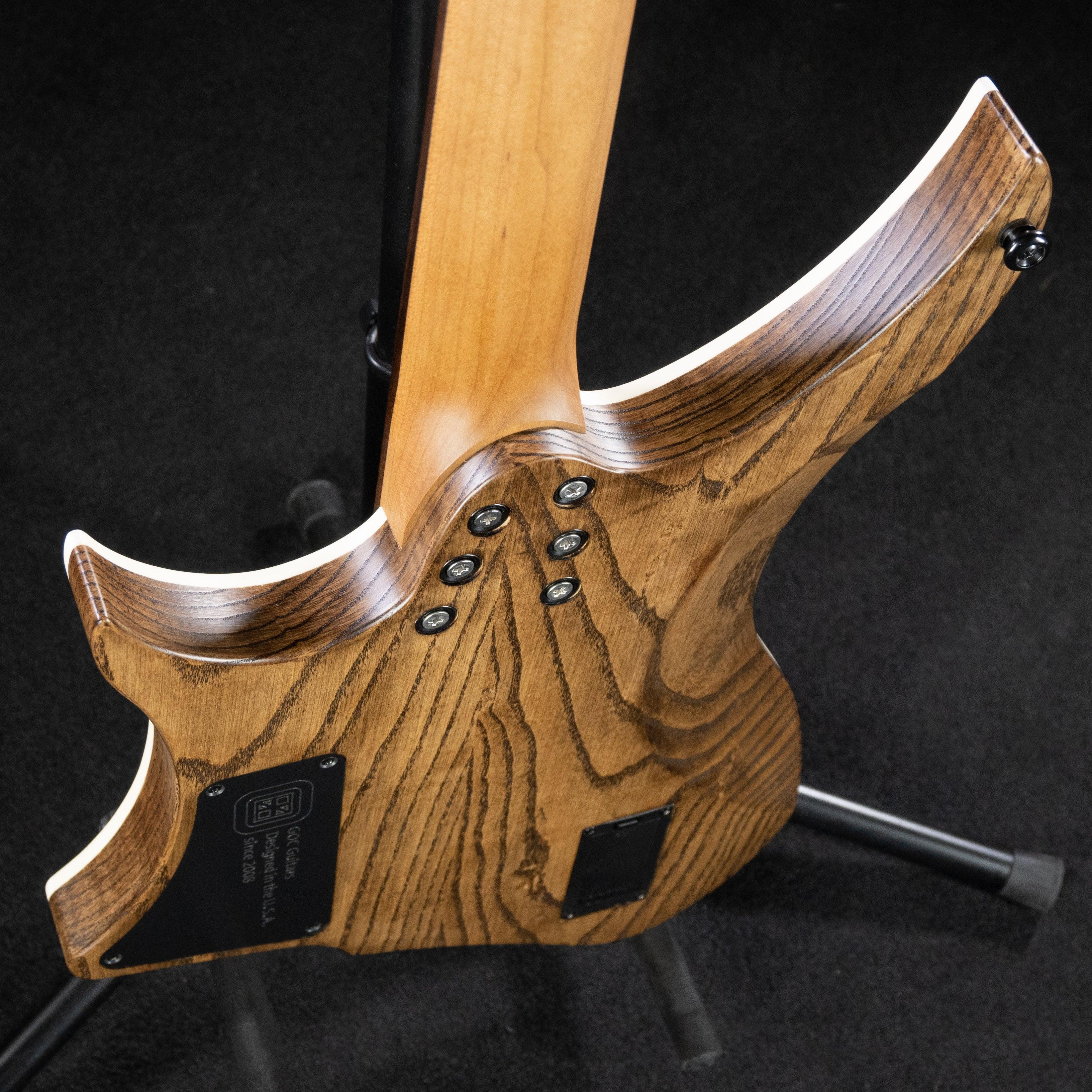 GOC MH6BNA Materia+ 6 String Electric Guitar (Natural Antique) - Impulse Music Co.