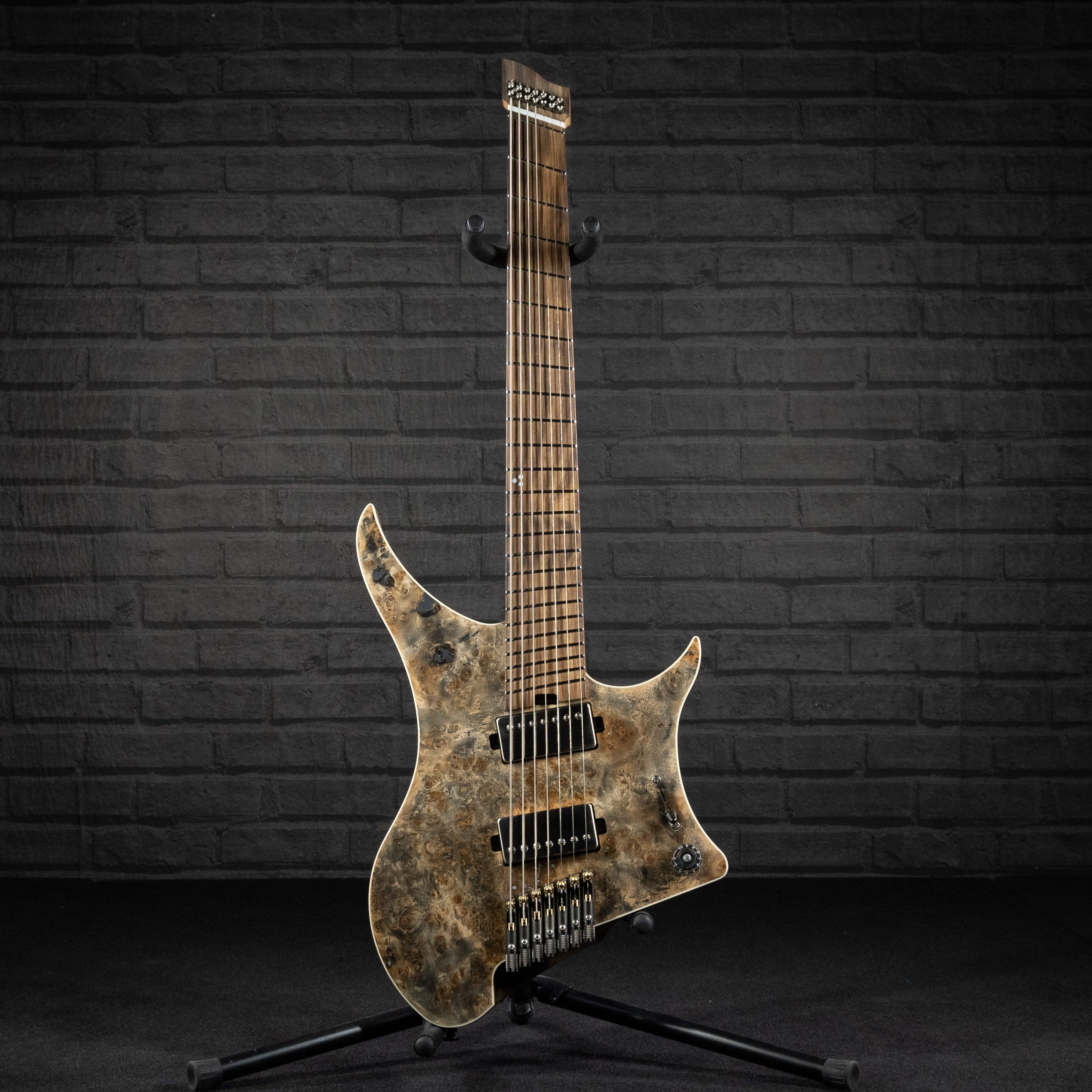 GOC MH7BNA Materia+ 7 String Electric Guitar (Natural Antique) - Impulse Music Co.