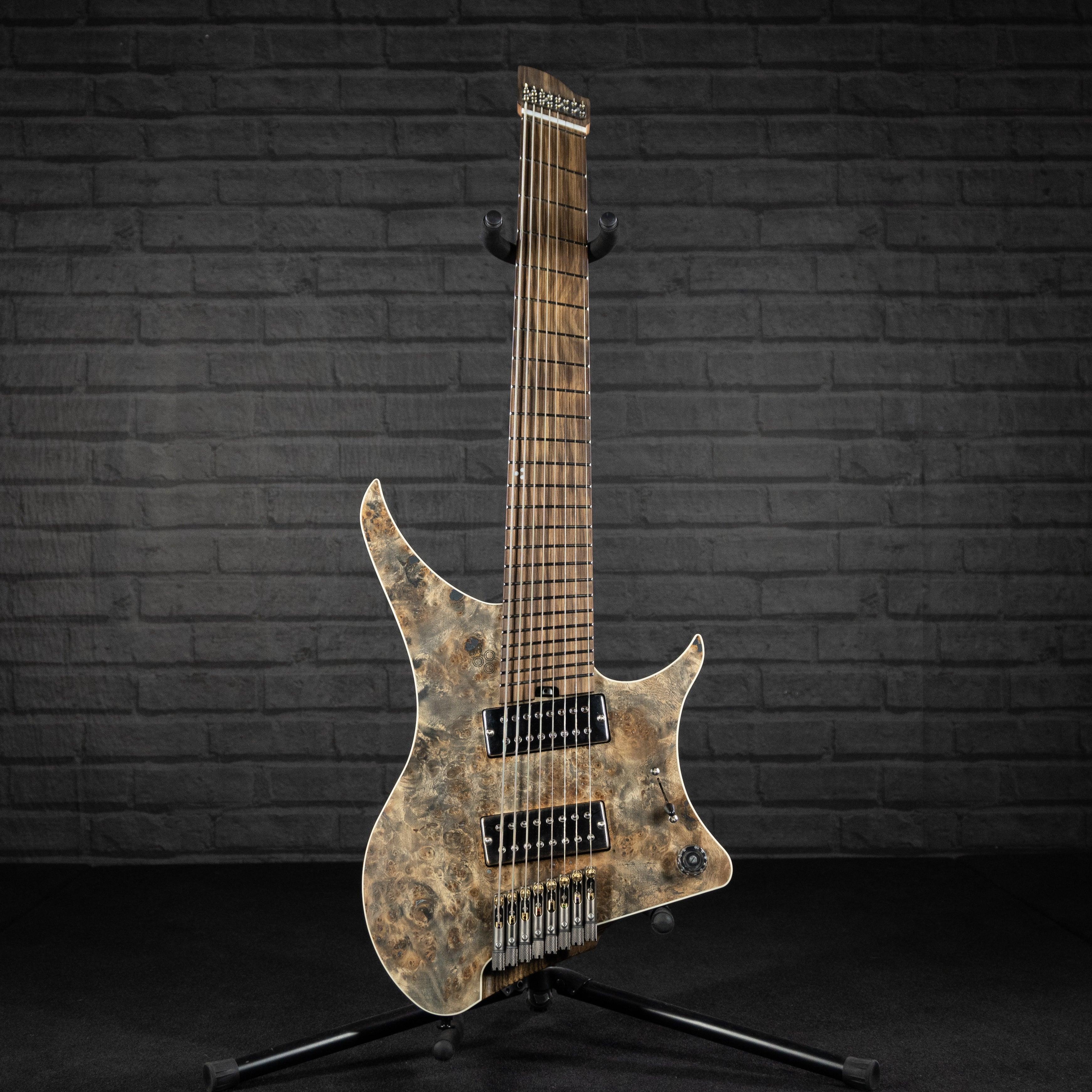 GOC MH8BNA Materia+ 8 String Electric Guitar (Natural Antique) - Impulse Music Co.
