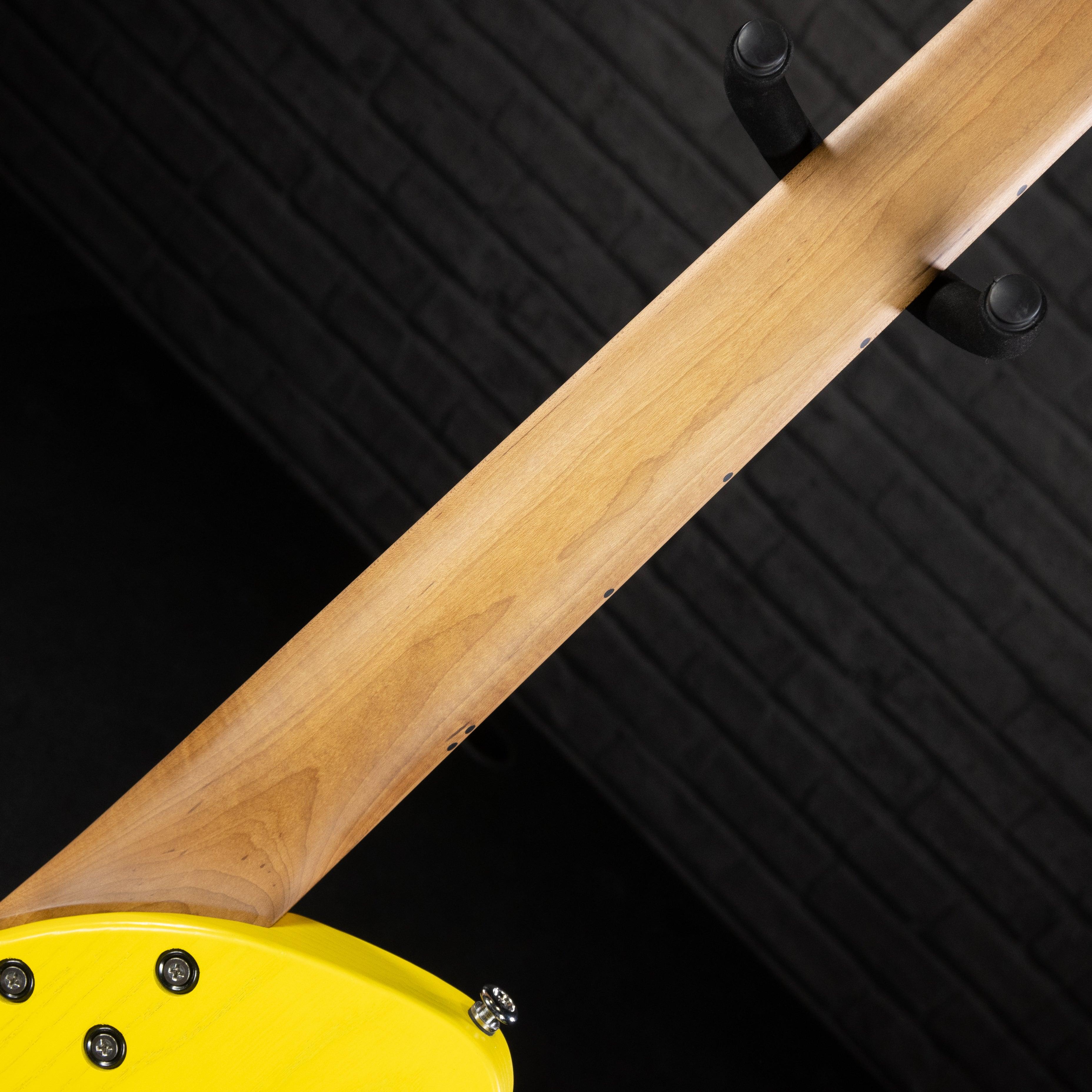 GOC Satya 7 (Worn Neon Yellow) Electric Guitar - Impulse Music Co.