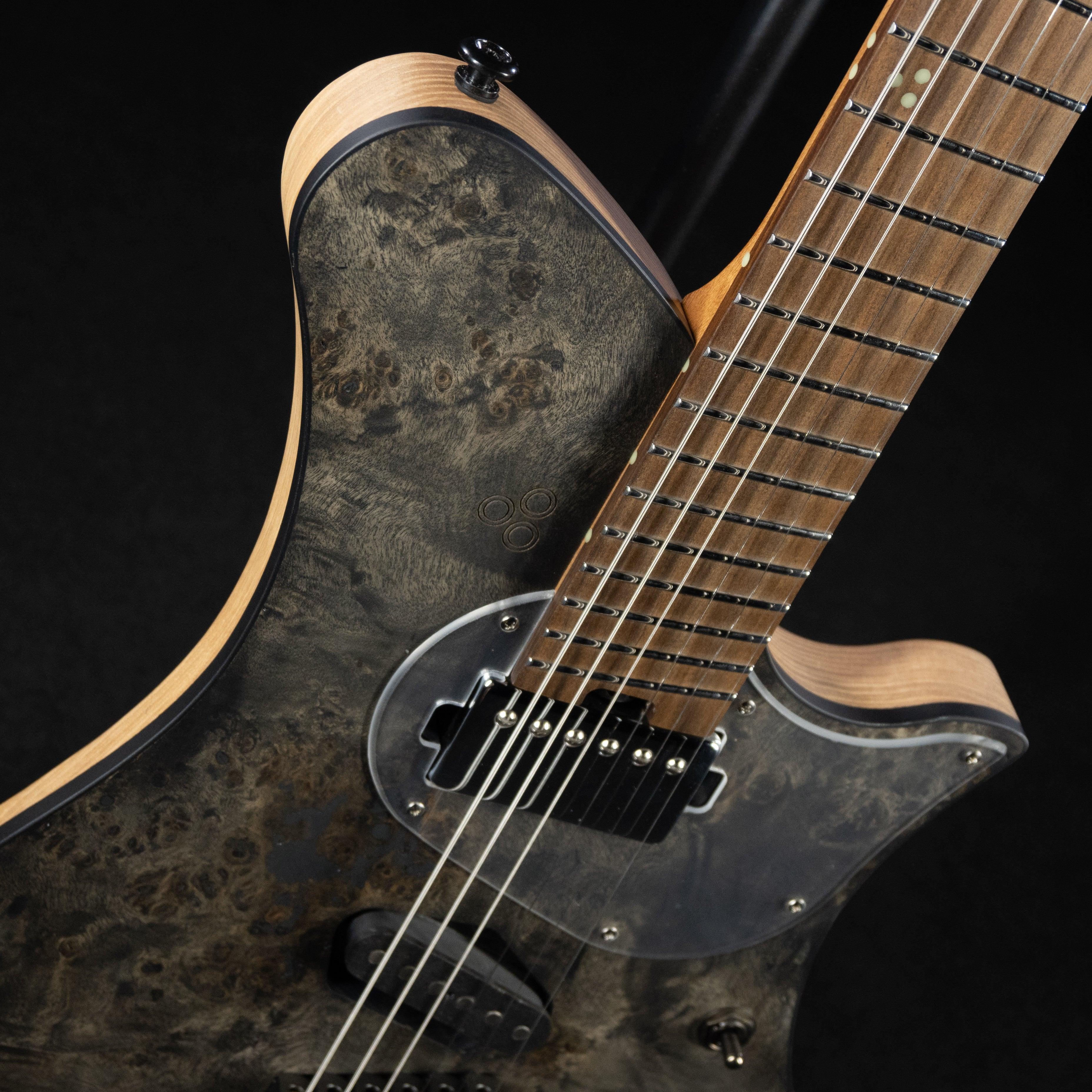 GOC Satya+ Headless Guitar 6 String SH6BOB (Obsidian) - Impulse Music Co.