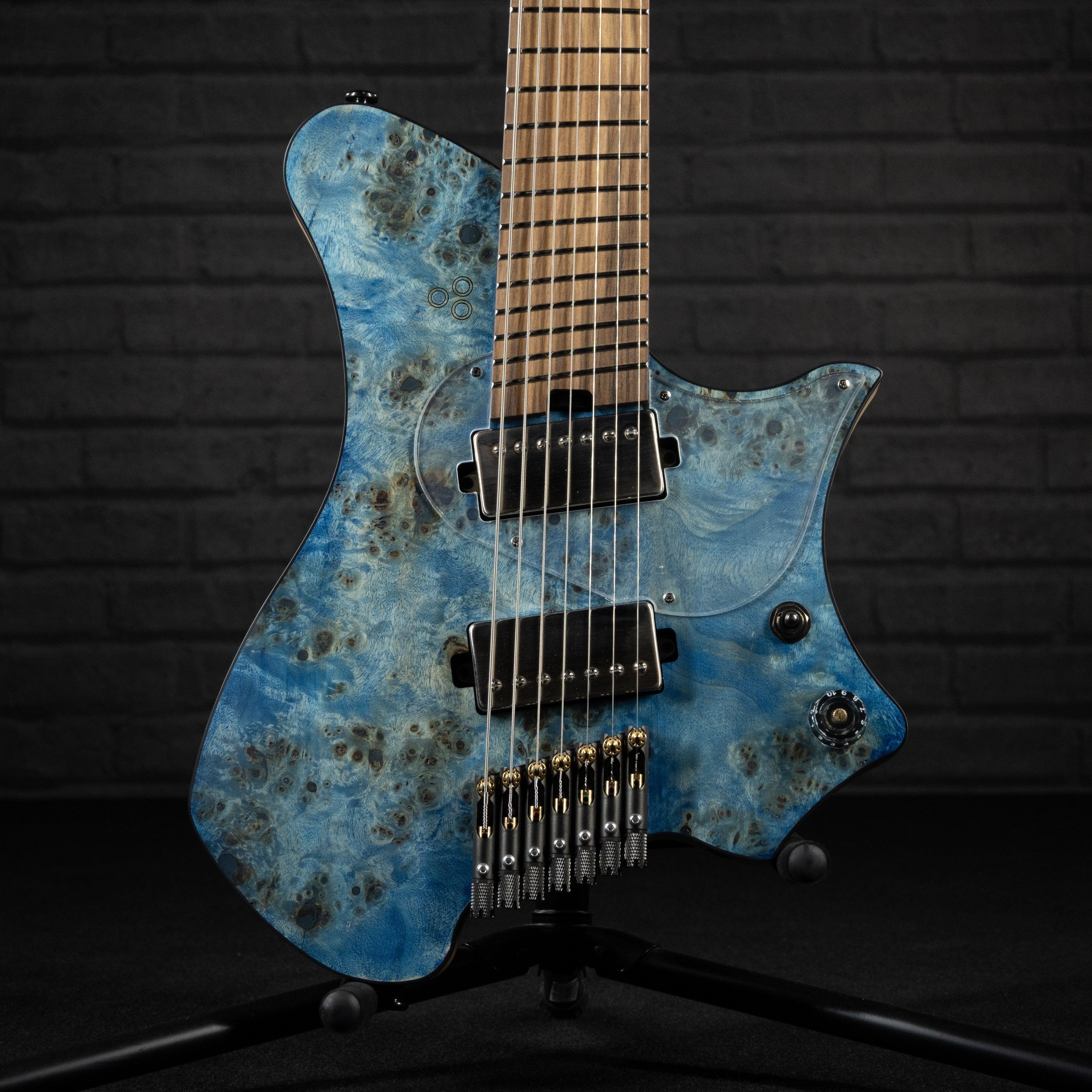 GOC Satya+ Headless Guitar 7 String SH7BAZ(Azure) - Impulse Music Co.