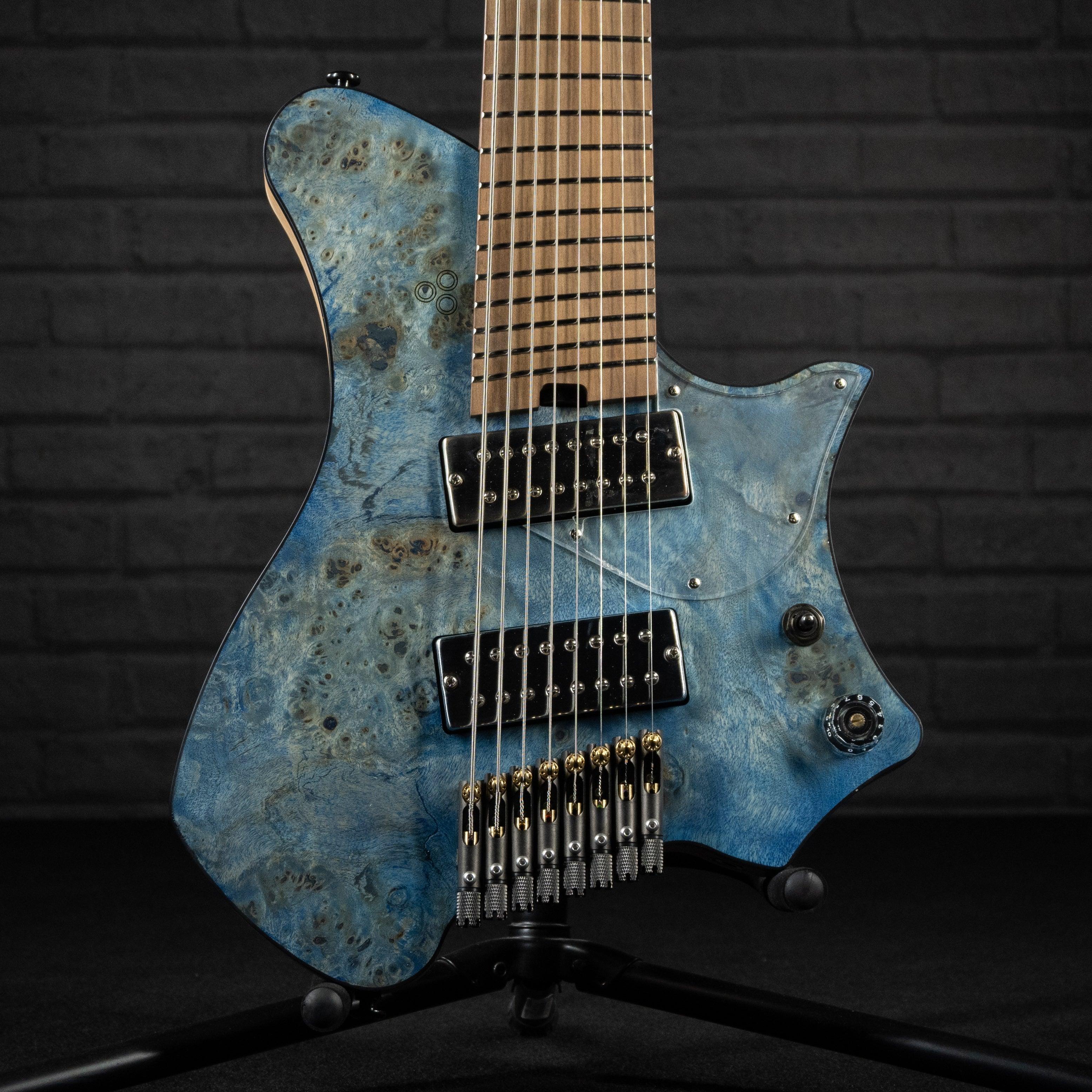 GOC Satya+ Headless Guitar 8 String SH8BAZ(Azure) - Impulse Music Co.