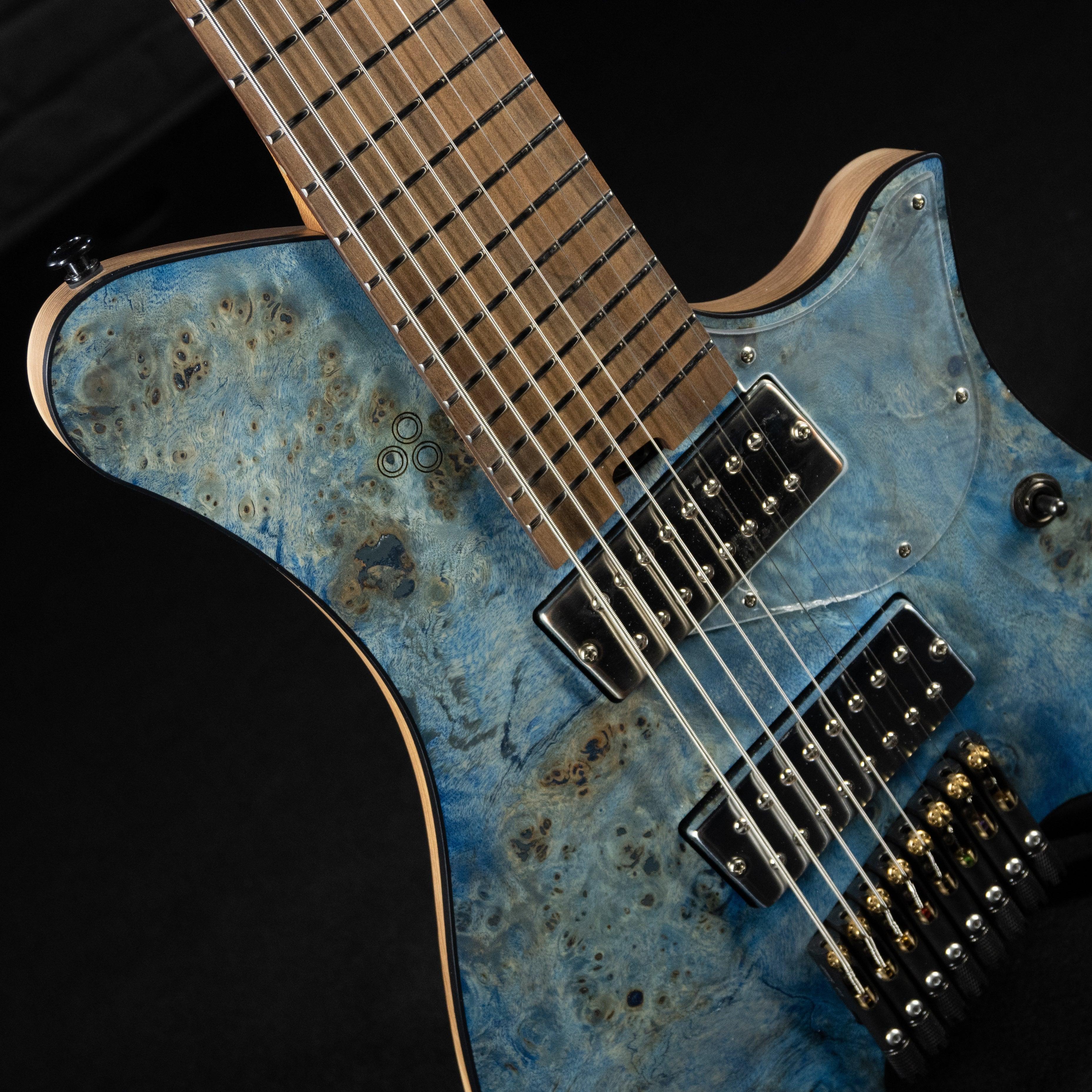 GOC Satya+ Headless Guitar 8 String SH8BAZ(Azure) - Impulse Music Co.