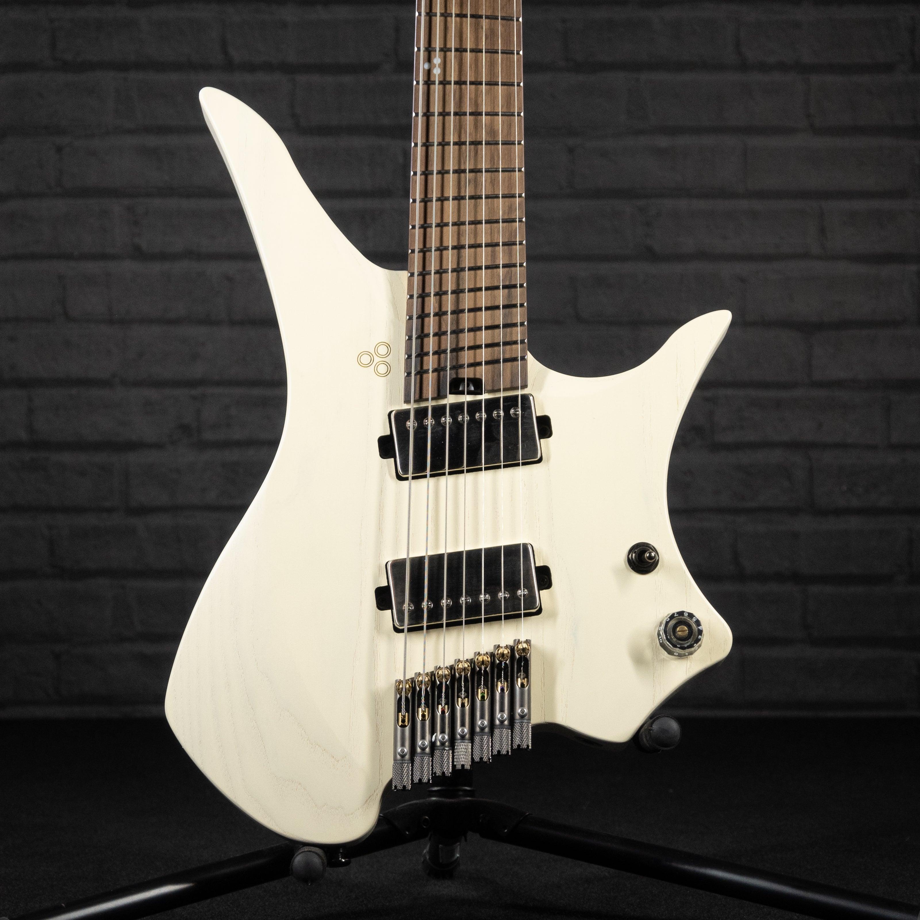GOC Vajra 7-String C-Series AON (Worn Powder White) - Impulse Music Co.