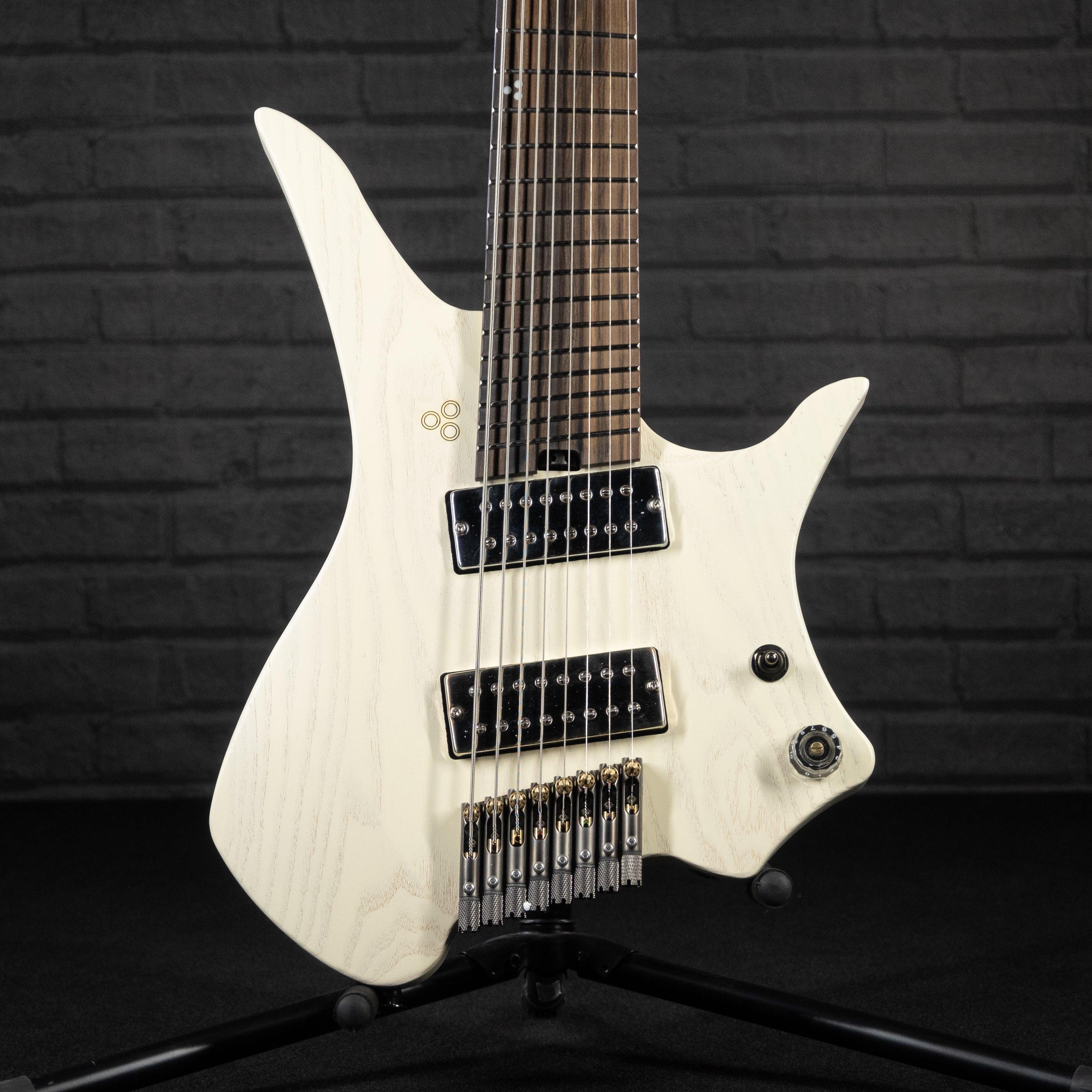 GOC Vajra 8-String C-Series AON (Worn Powder White) - Impulse Music Co.