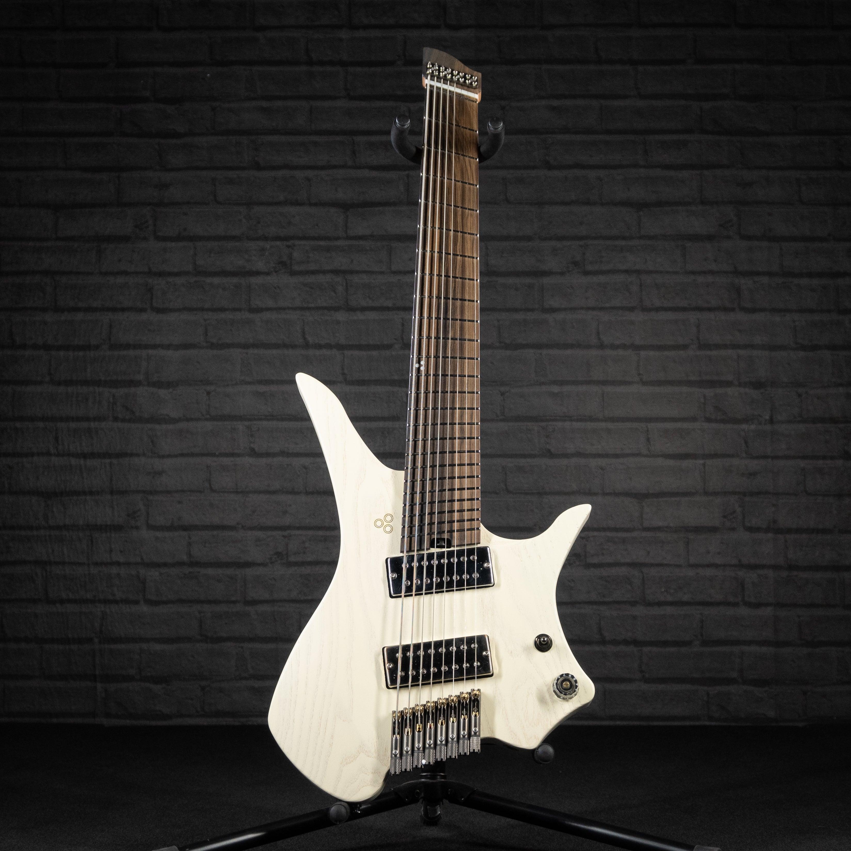 GOC Vajra 8-String C-Series AON (Worn Powder White) - Impulse Music Co.