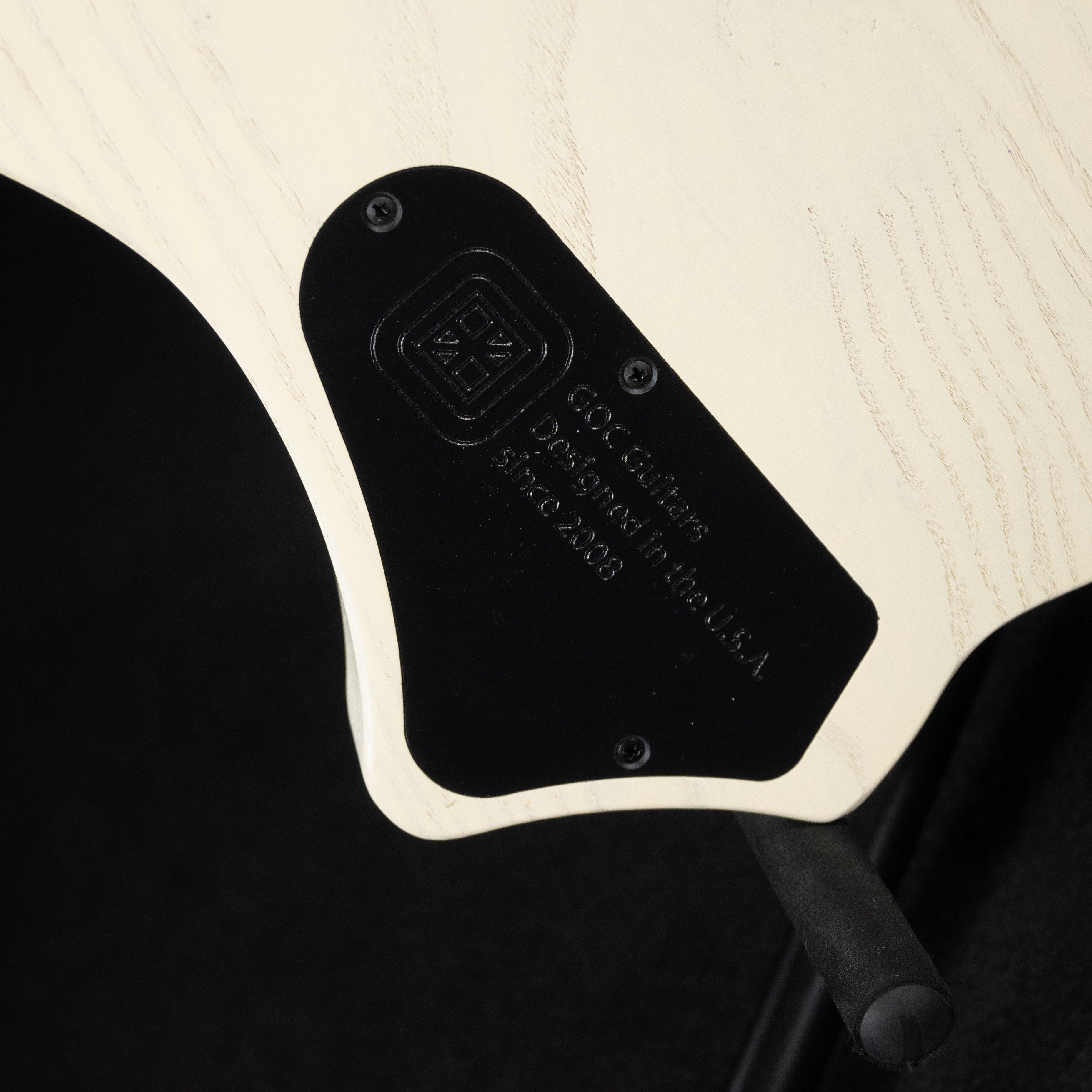 GOC Vajra 8-String C-Series AON (Worn Powder White) - Impulse Music Co.