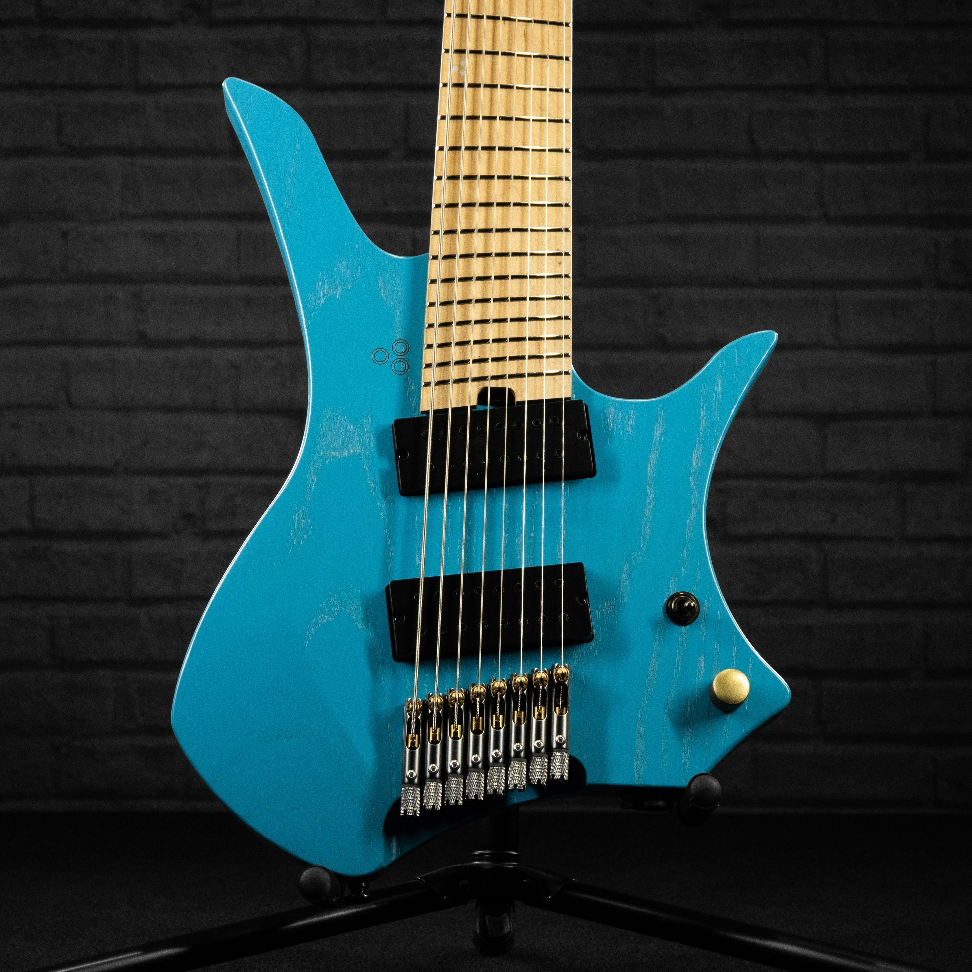 GOC Vajra 8 String (Worn Turquoise) Electric Guitar - Impulse Music Co.