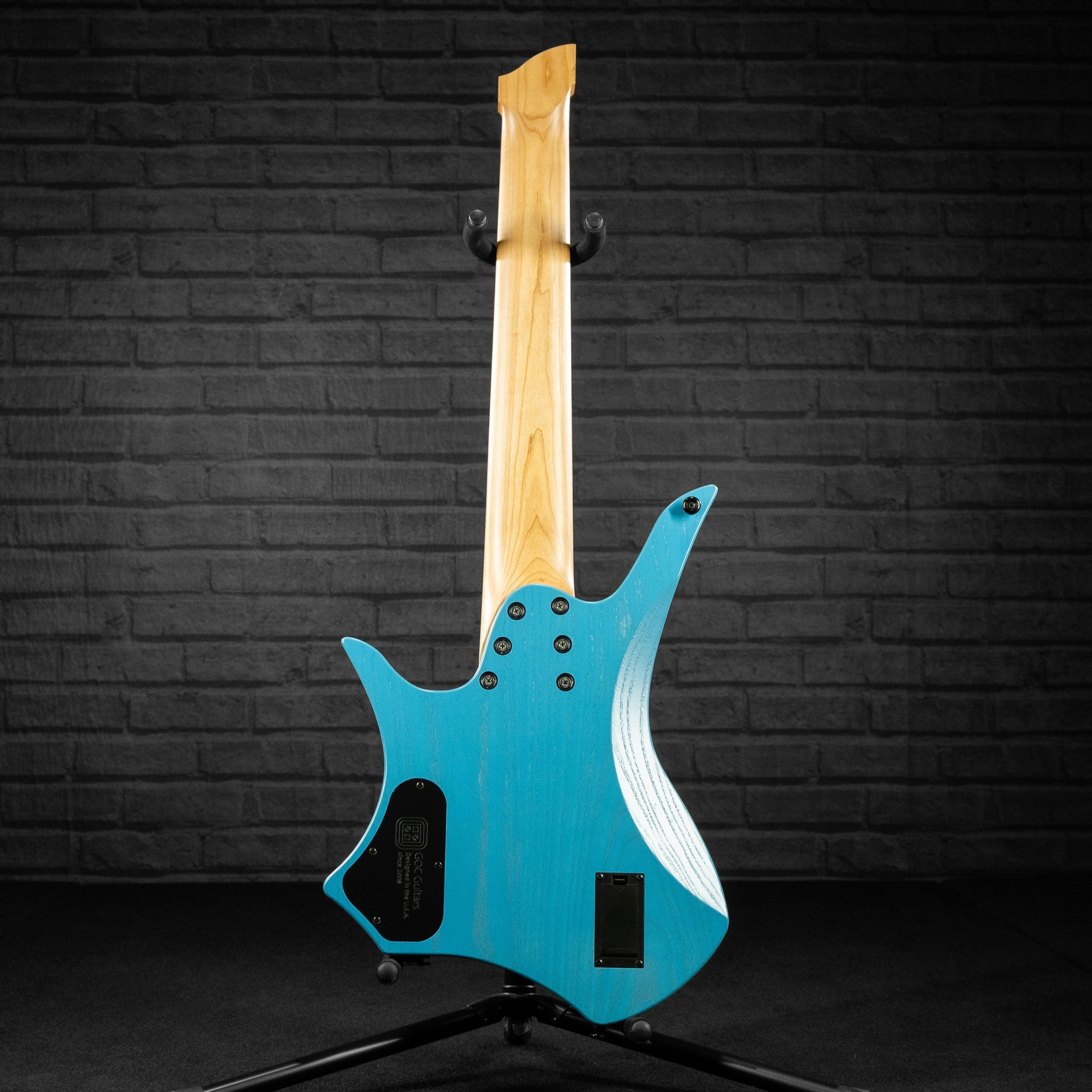 GOC Vajra 8 String (Worn Turquoise) Electric Guitar - Impulse Music Co.