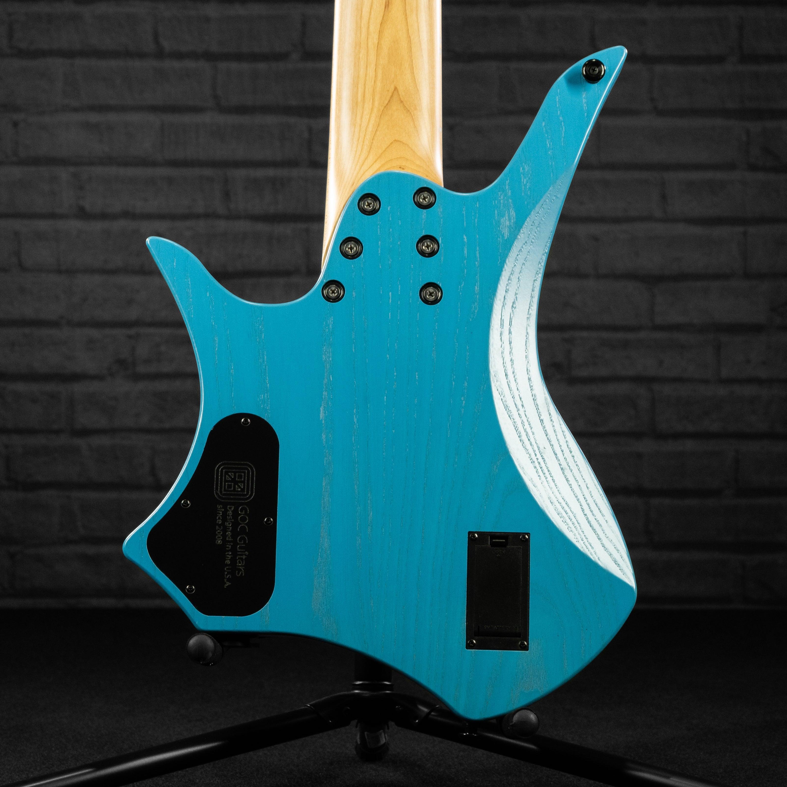GOC Vajra 8 String (Worn Turquoise) Electric Guitar - Impulse Music Co.