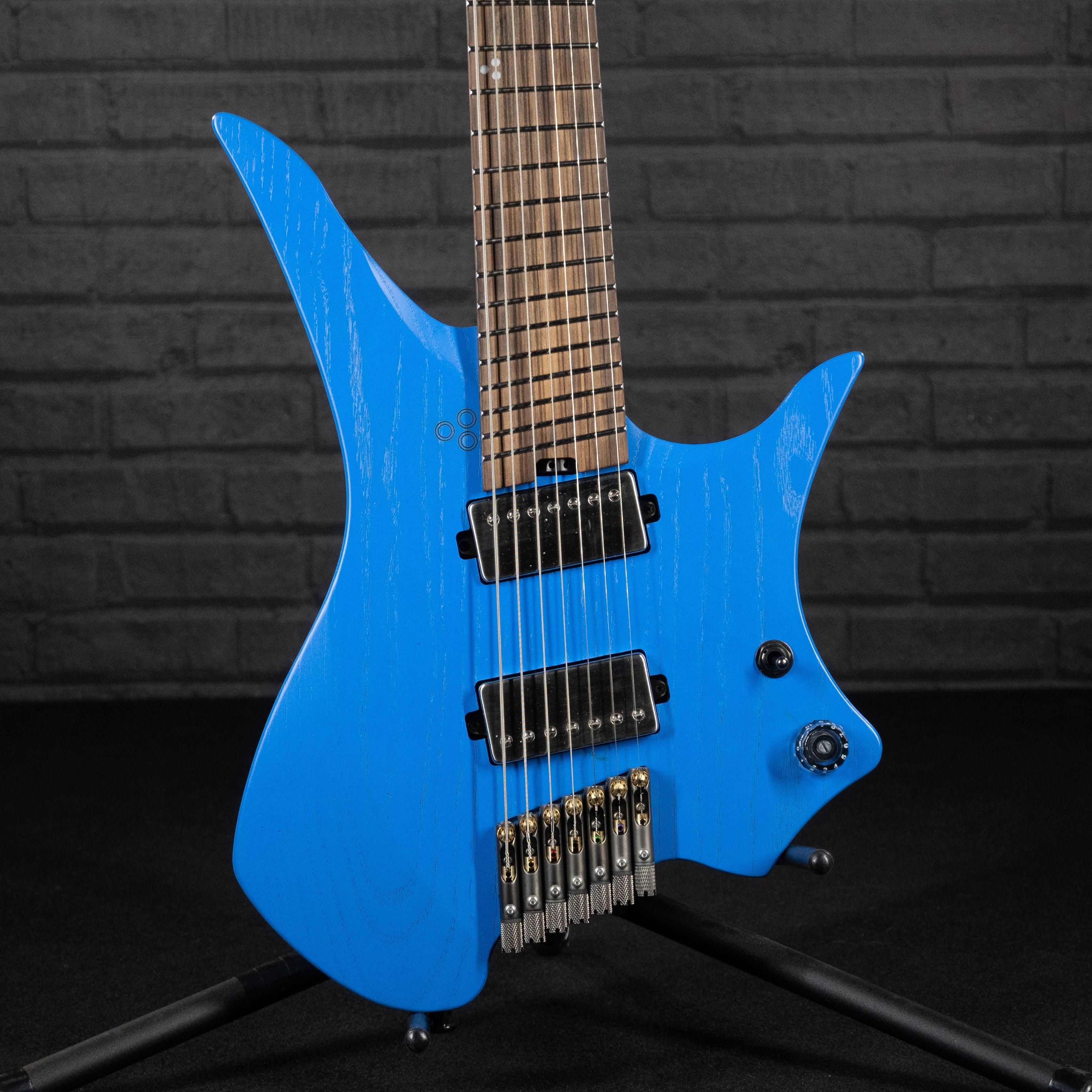 GOC Vajra Headless 7-String C-Series AON (Worn Blue) - Impulse Music Co.