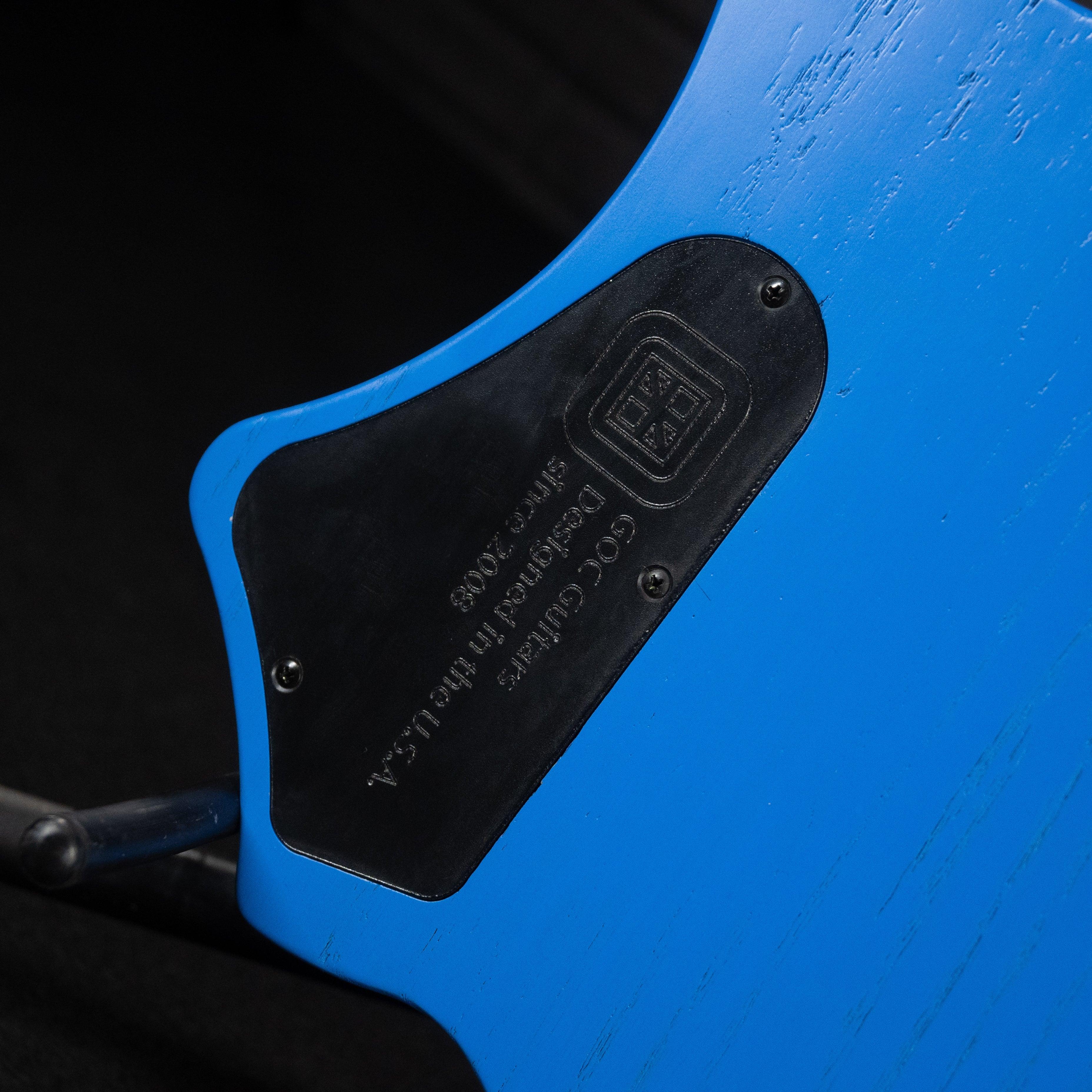 GOC Vajra Headless 7-String C-Series AON (Worn Blue) - Impulse Music Co.