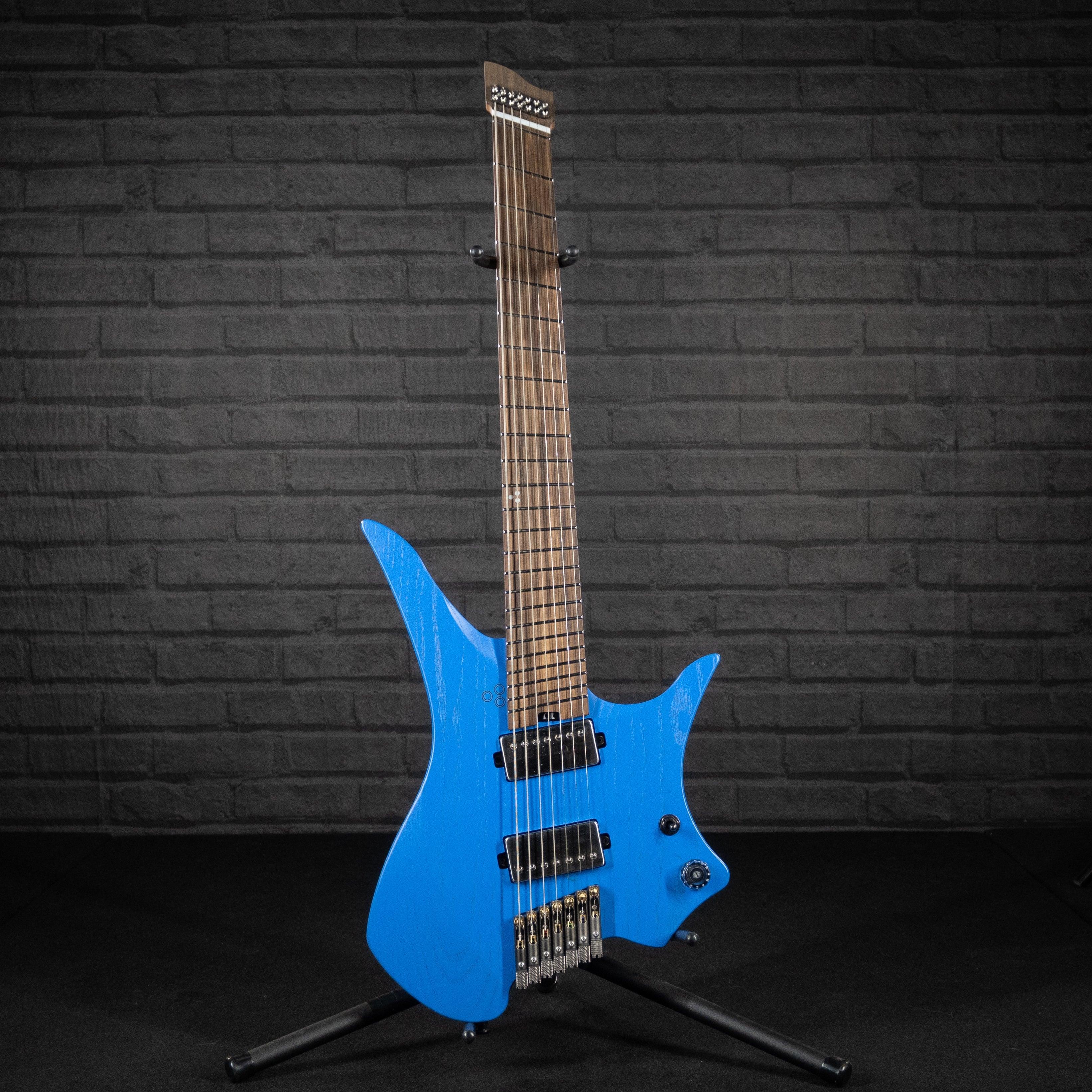 GOC Vajra Headless 7-String C-Series AON (Worn Blue) - Impulse Music Co.