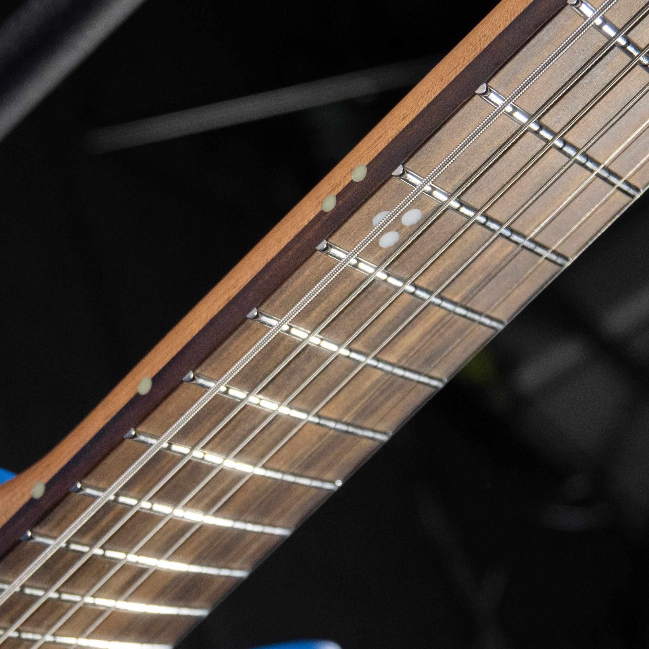 GOC Vajra Headless 7-String C-Series AON (Worn Blue) - Impulse Music Co.