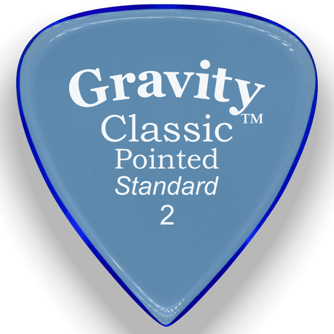Gravity Picks Classic Pointed Standard 2 - Impulse Music Co.