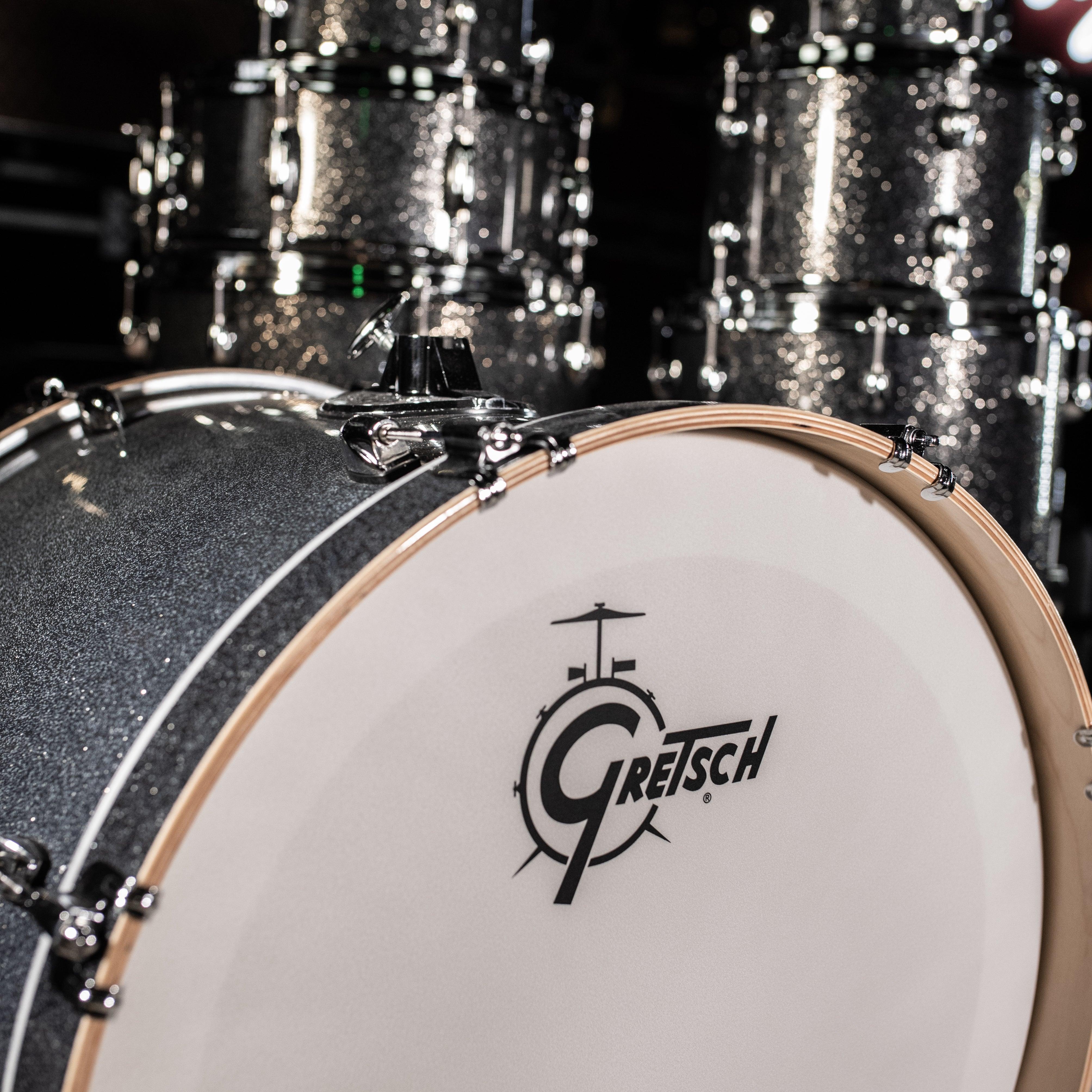Gretsch Catalina Maple 7pc Black Stardust - Impulse Music Co.