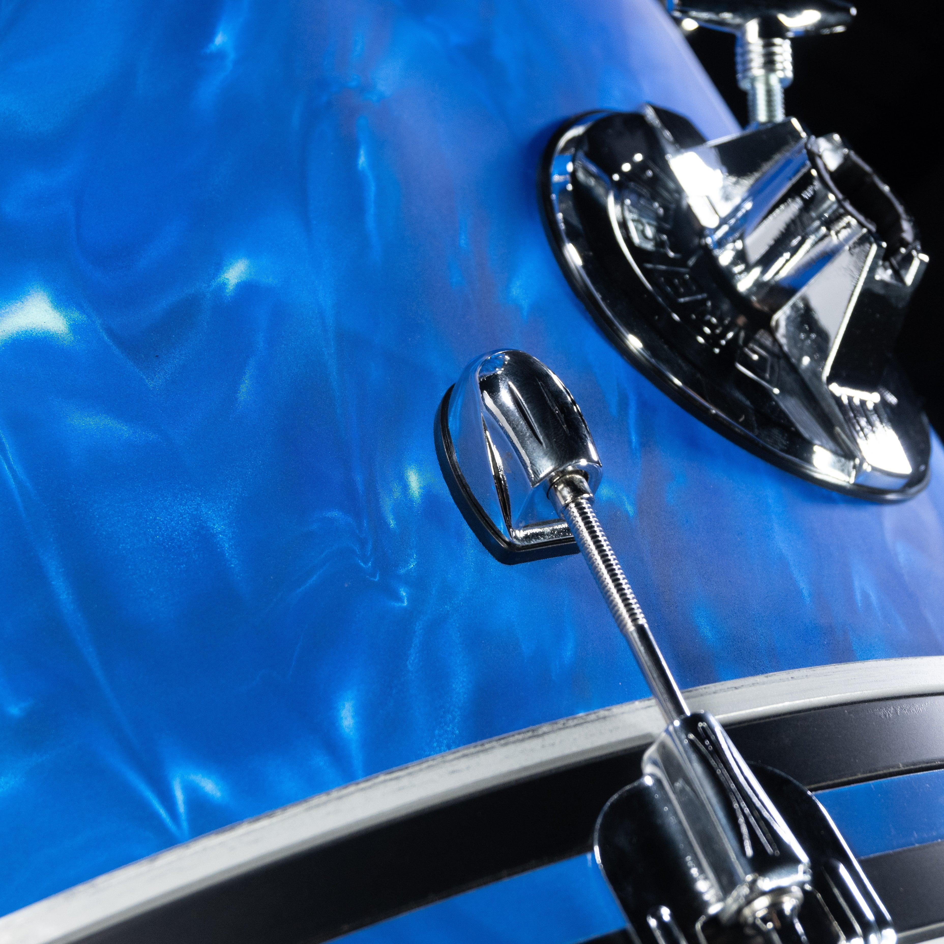 Gretsch Drums Catalina Club CT1-J404 4-Piece Drum Kit (Blue Satin Flame) - Impulse Music Co.