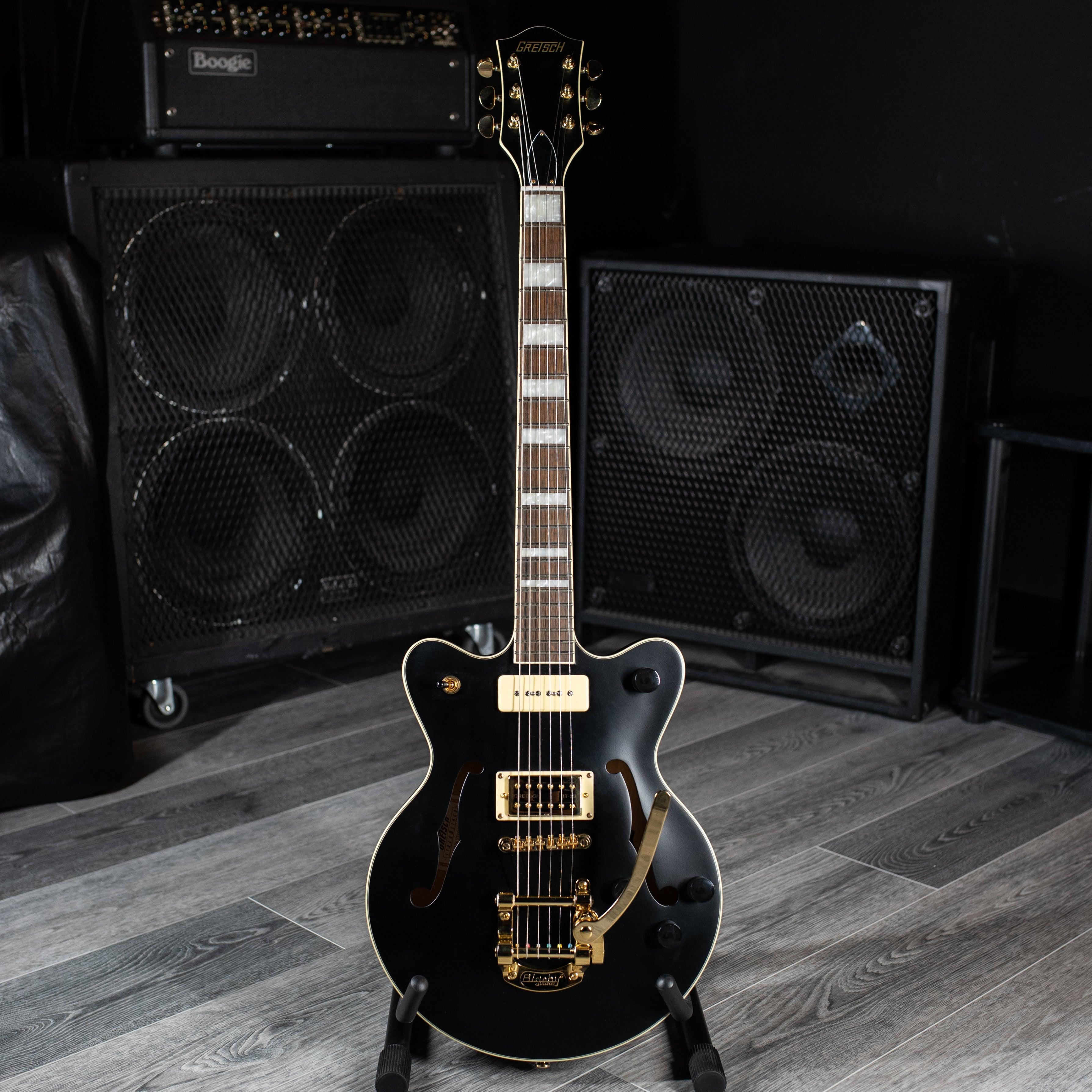 Gretsch G2655TG-P90 Limited Edition Matte Black - Impulse Music Co.