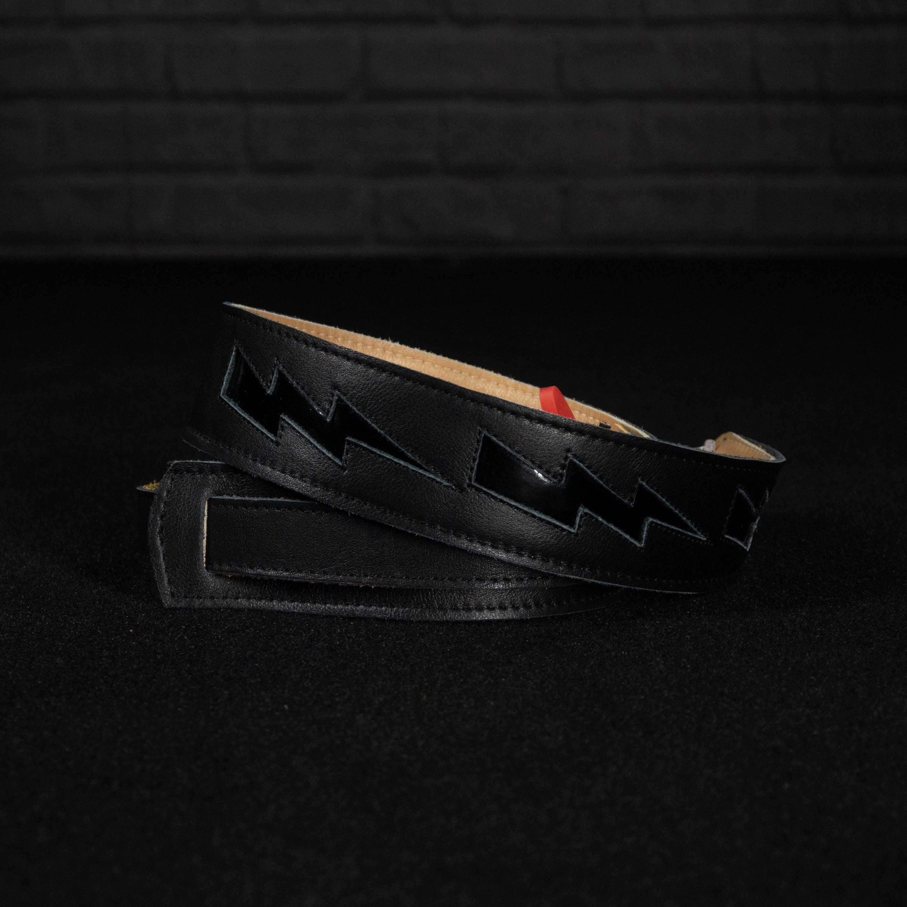 Henry Heller Lightning Bolt Cut-Out Black/Black - Impulse Music Co.