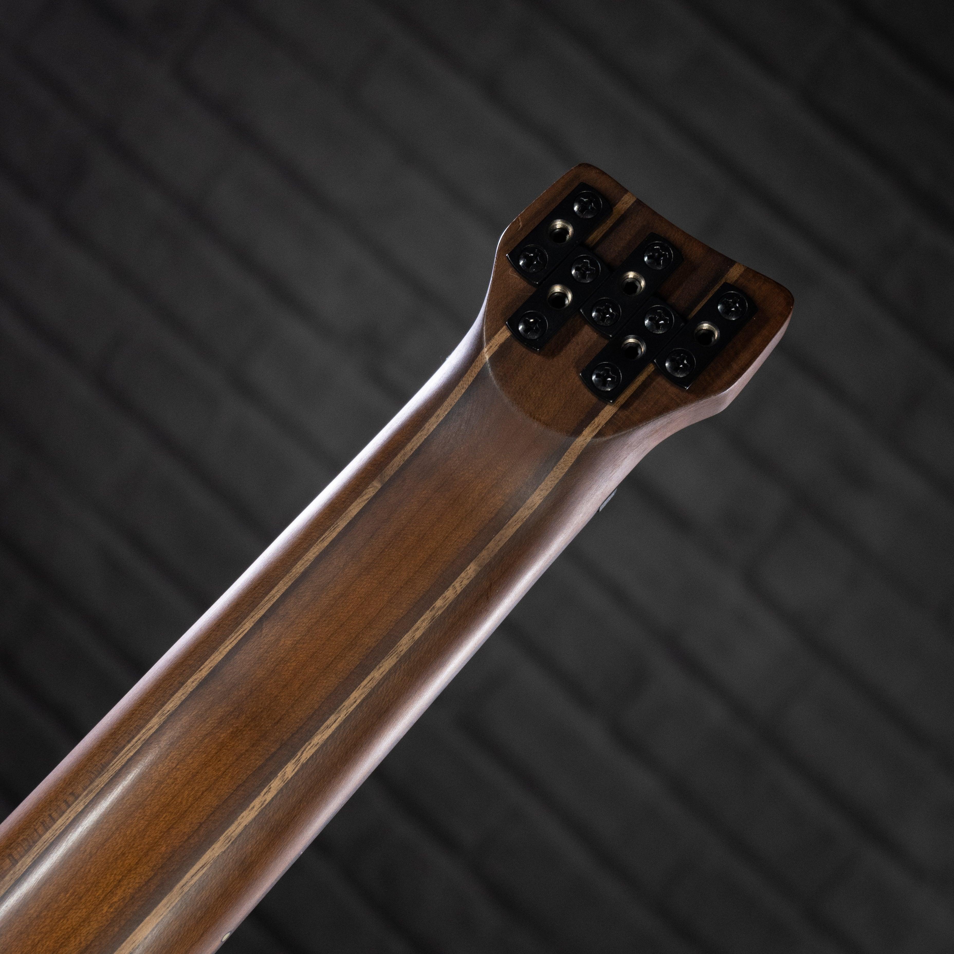 Ibanez EHB1005SMS Electric Headless 5 String Bass (Black Flat) USED - Impulse Music Co.