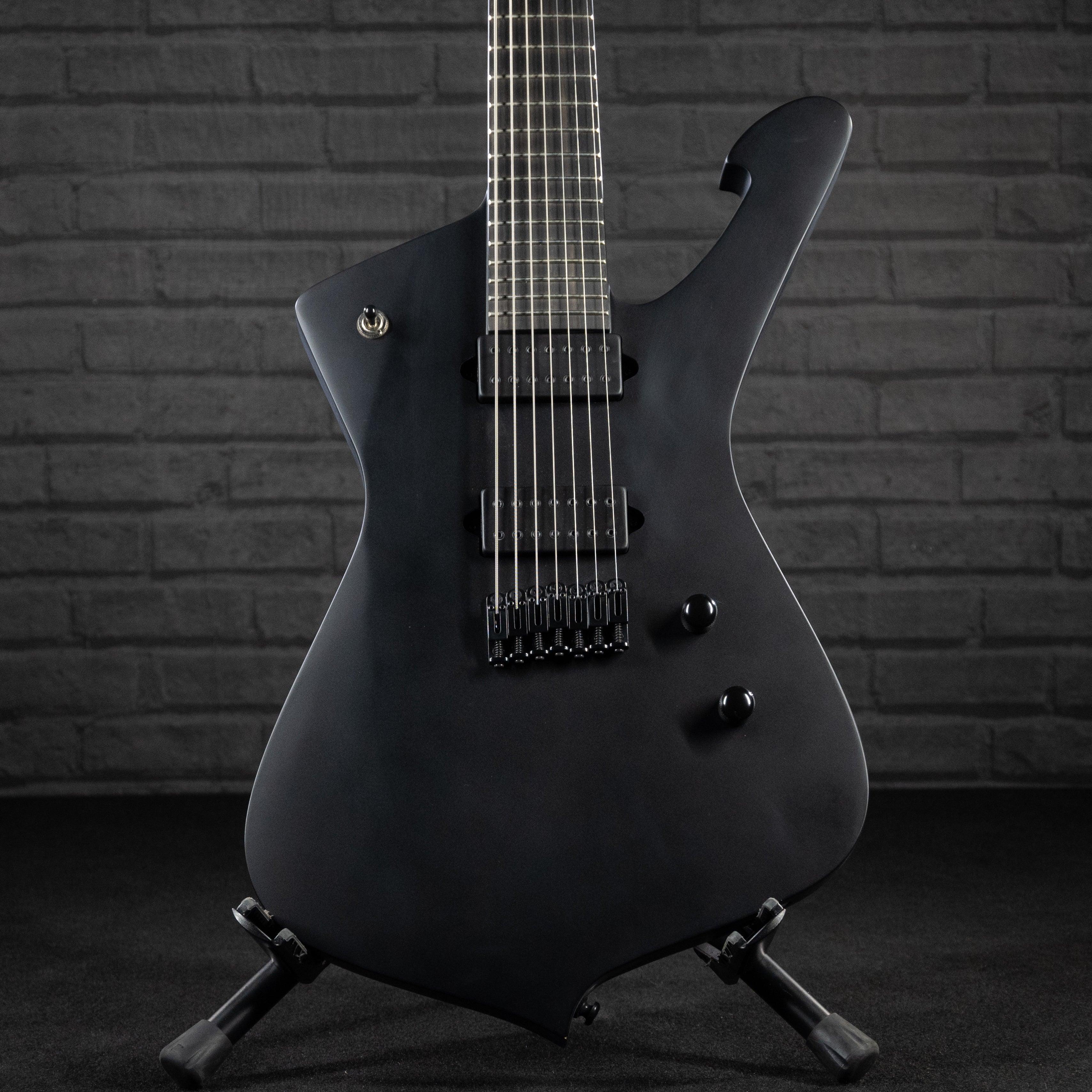 Ibanez Iron Label Iceman ICTB721 (Black Flat) B-STOCK - Impulse Music Co.
