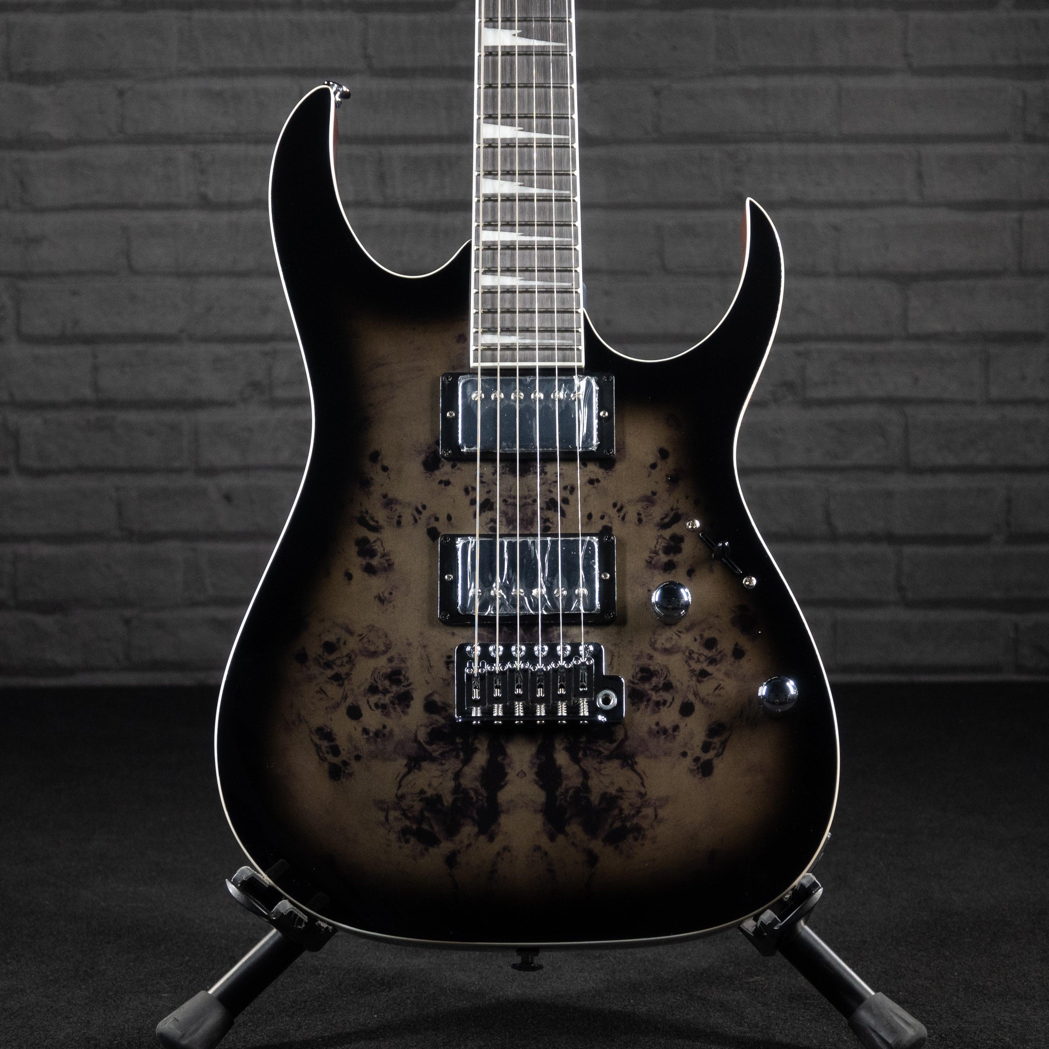 Ibanez RG GIO GRG220PA1 (Brown Black Burst) - Impulse Music Co.