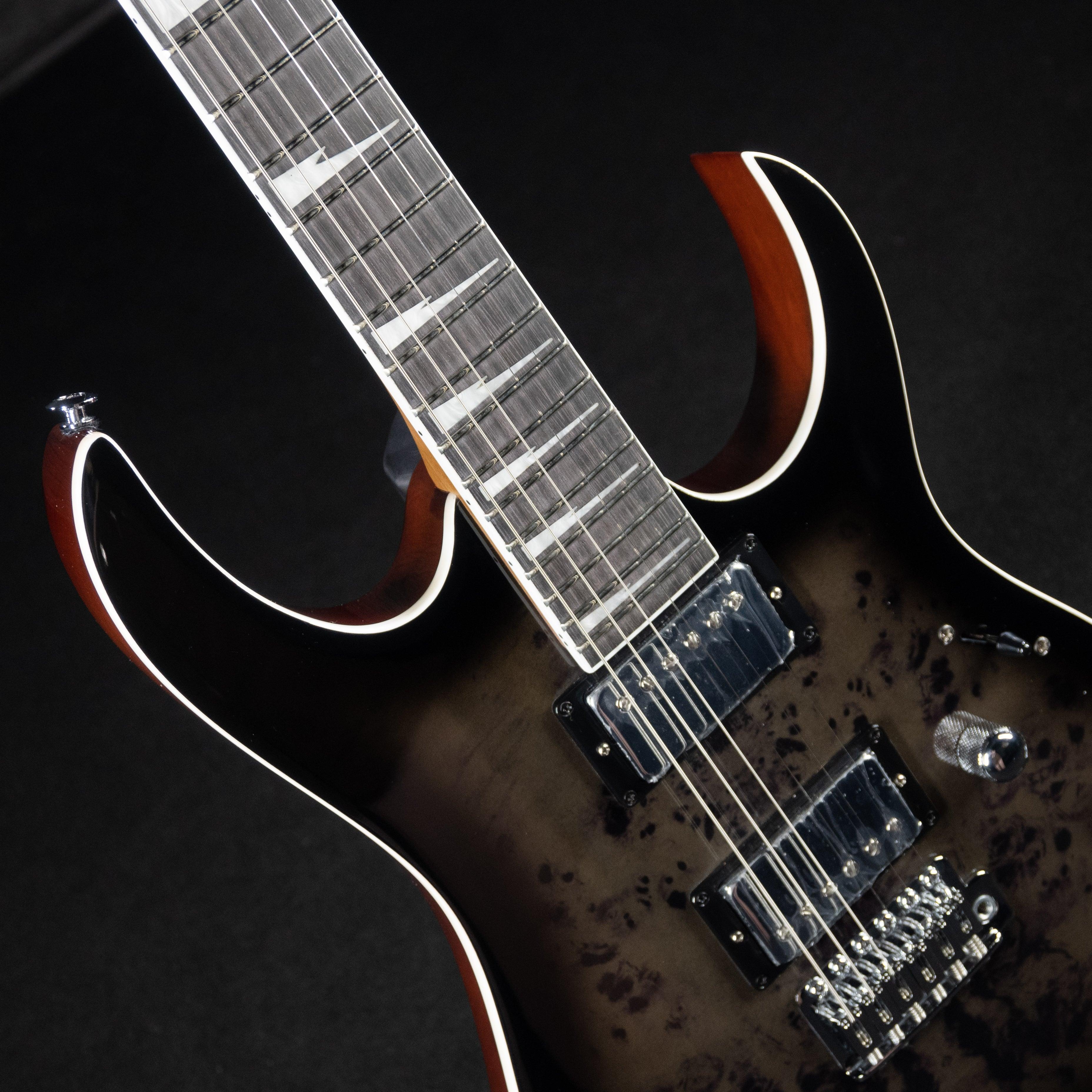 Ibanez RG GIO GRG220PA1 (Brown Black Burst) - Impulse Music Co.