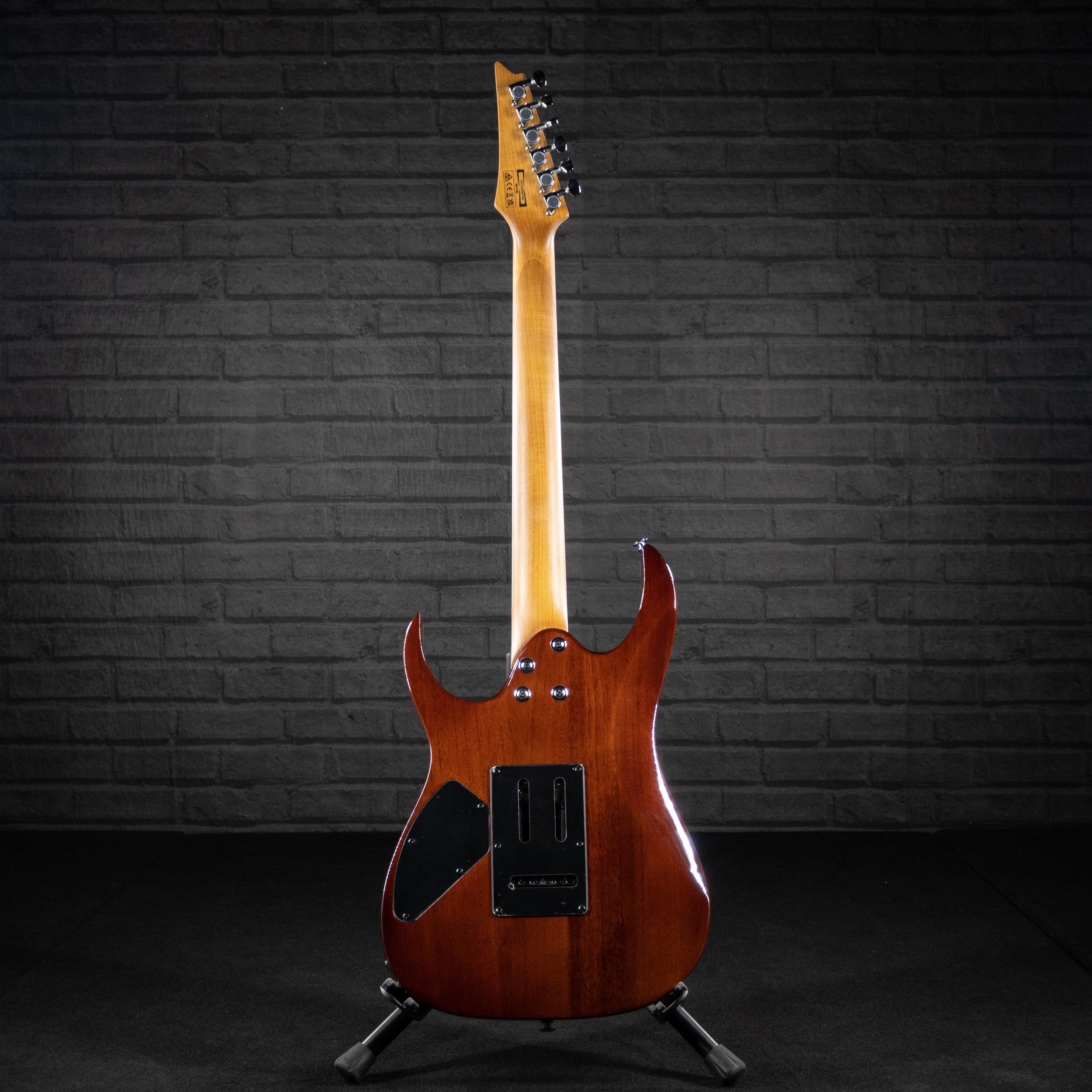 Ibanez RG GIO GRG220PA1 (Brown Black Burst) - Impulse Music Co.