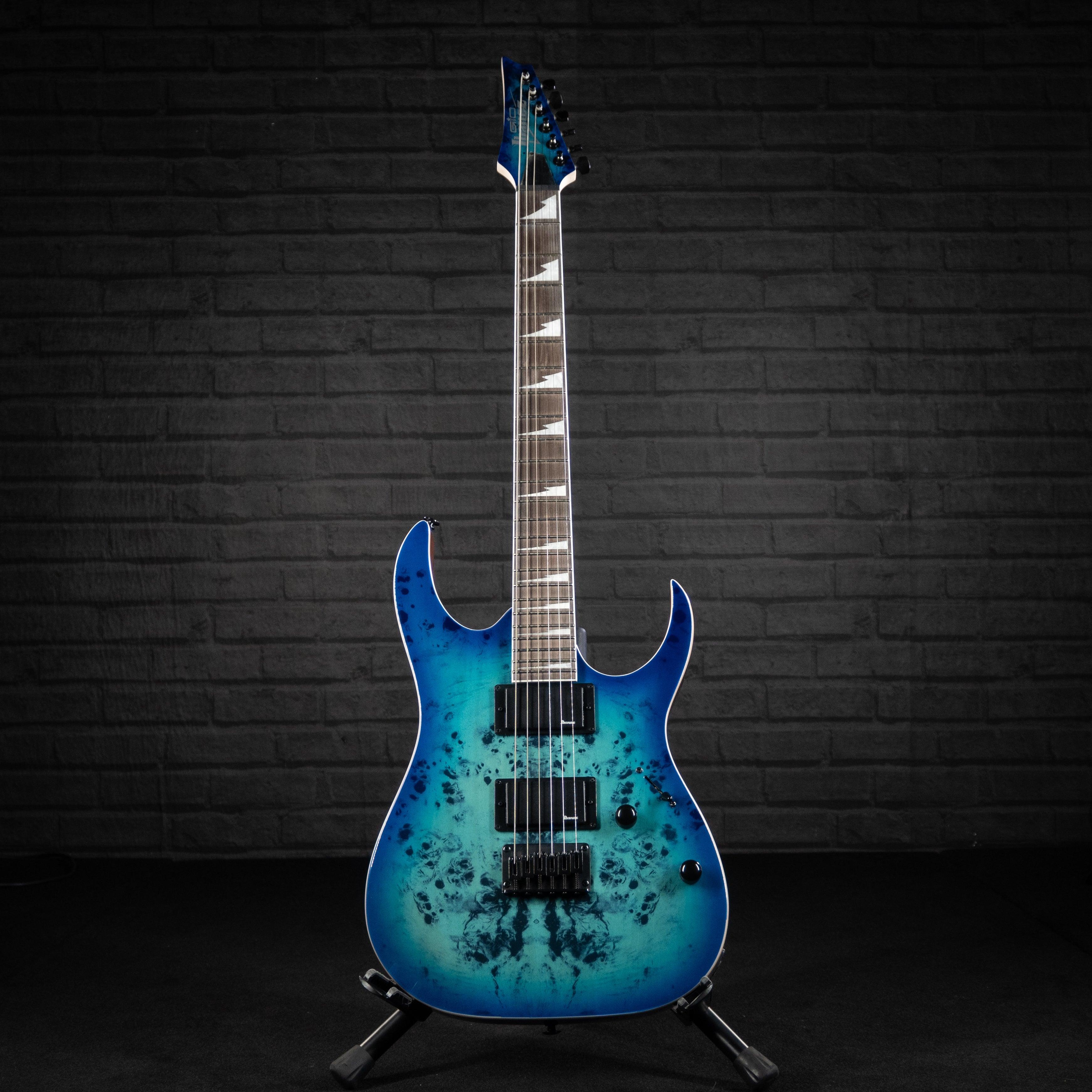Ibanez RG GIO GRGR221PA (Aqua Burst) - Impulse Music Co.