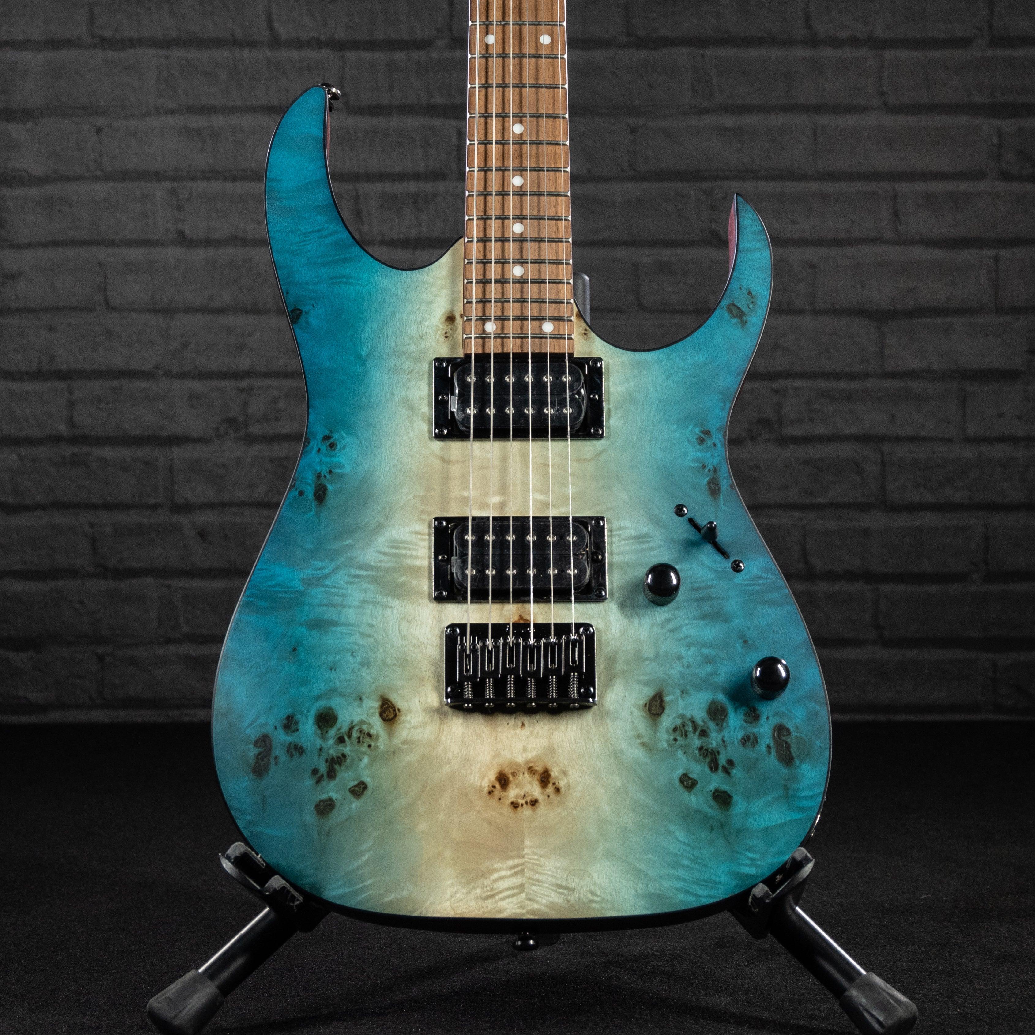 Ibanez RG421PB Electric Guitar (Caribbean Shoreline Flat) - Impulse Music Co.