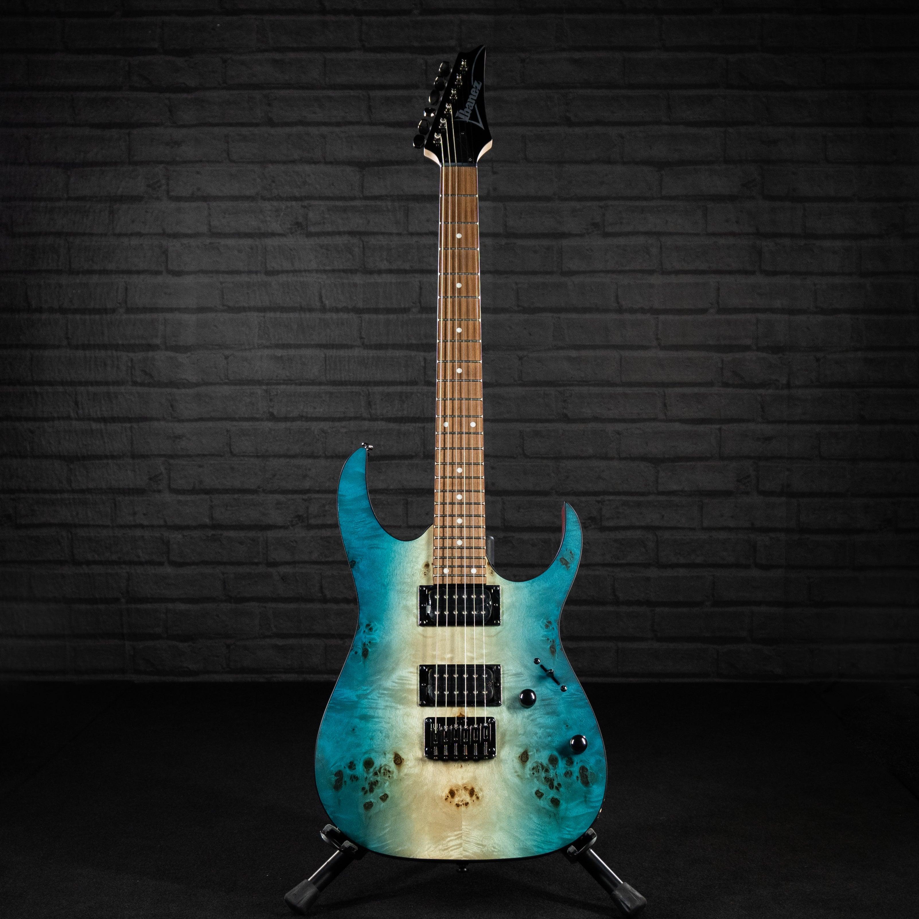 Ibanez RG421PB Electric Guitar (Caribbean Shoreline Flat) - Impulse Music Co.