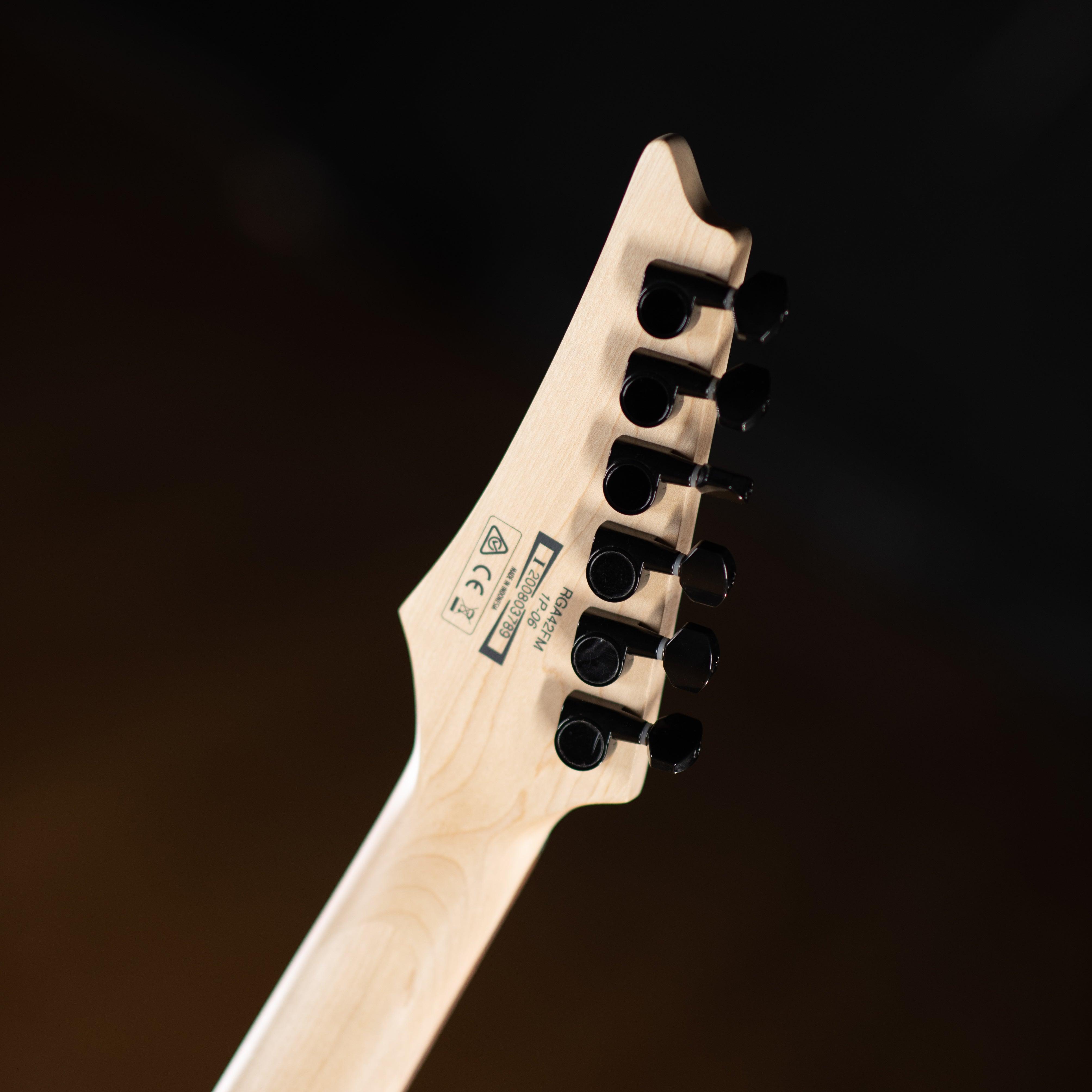 Ibanez RGA42FM Blue Lagoon Burst Flat - Impulse Music Co.