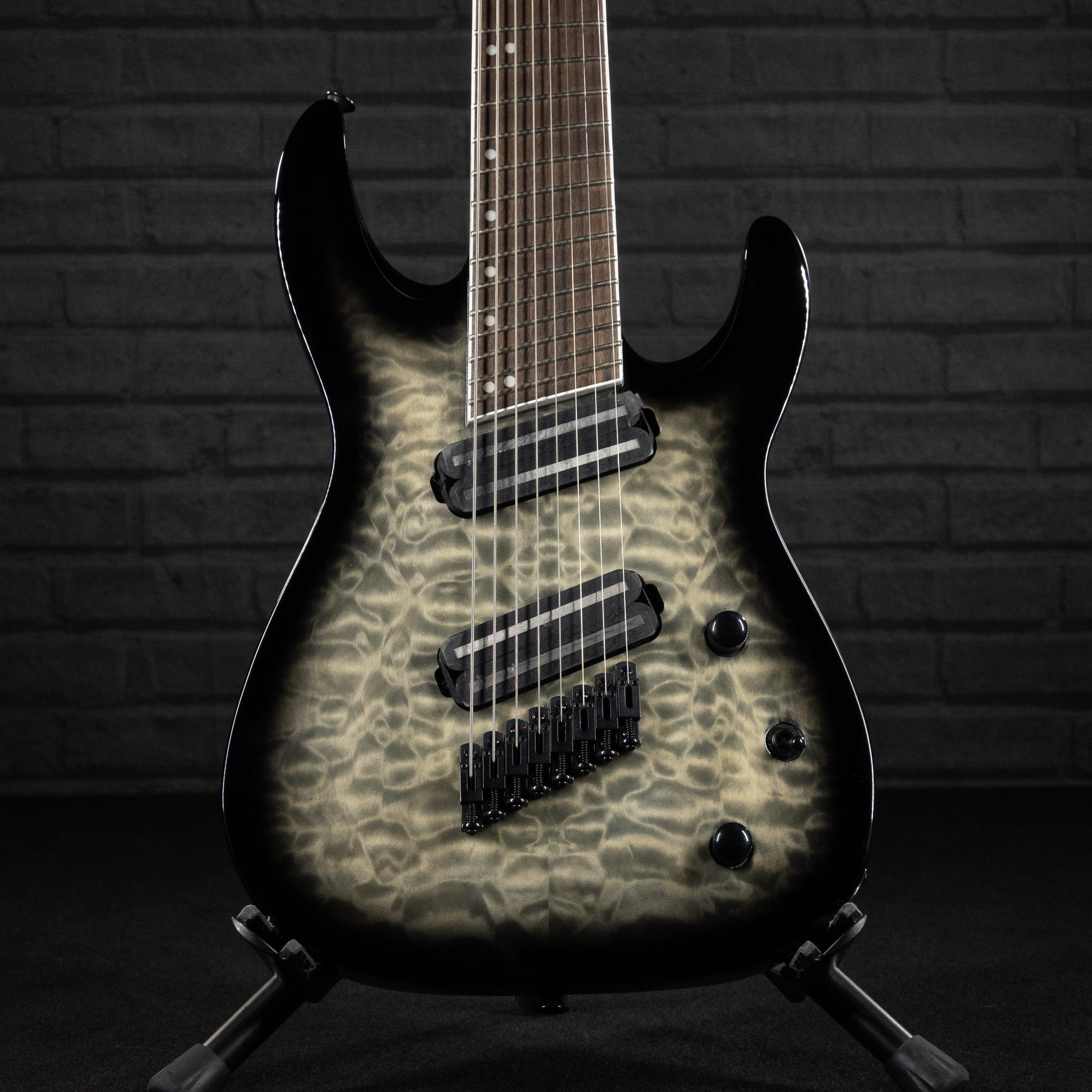 Jackson X Series Sololist Arch Top SLATX8Q MS (Transparent Black Burst) - Impulse Music Co.