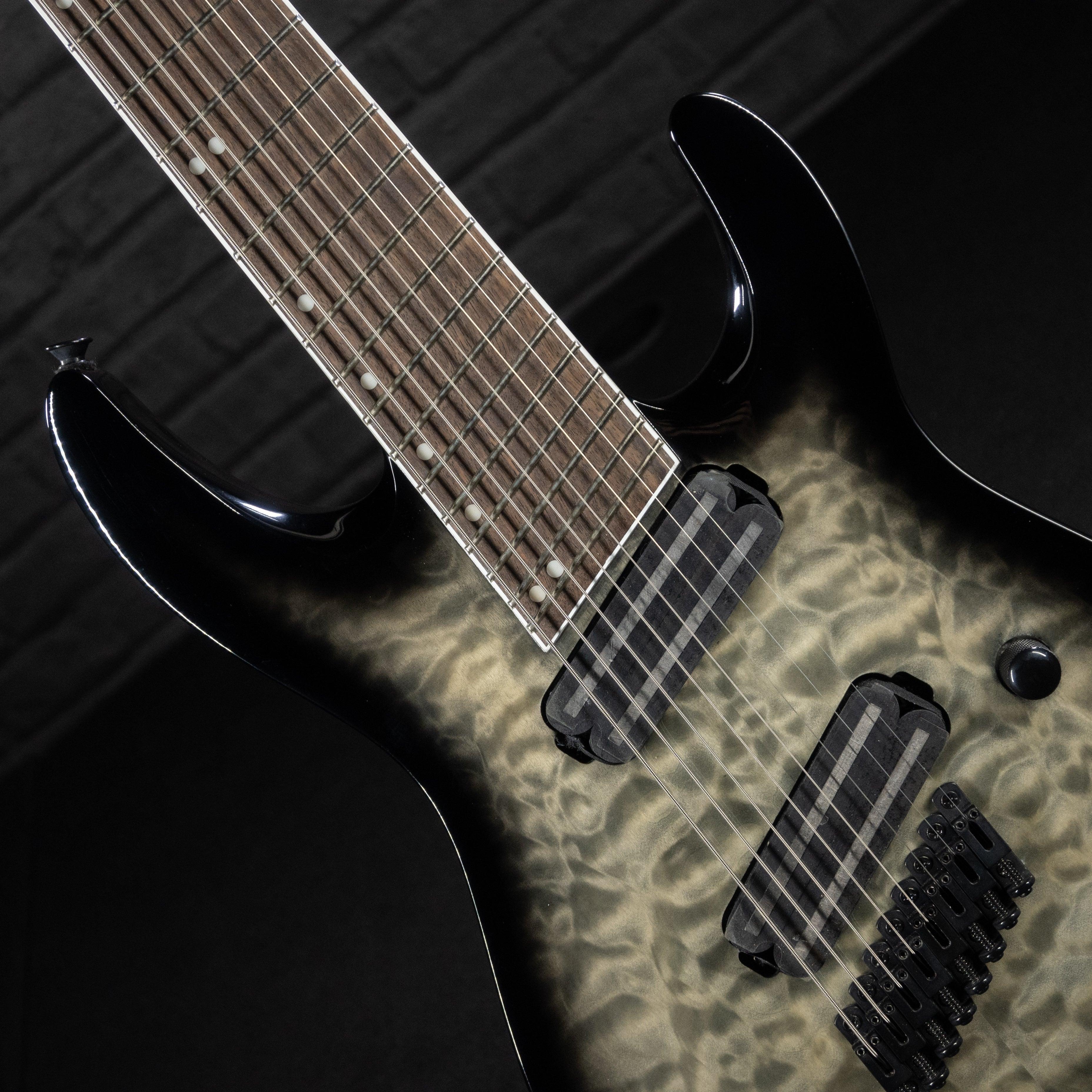 Jackson X Series Sololist Arch Top SLATX8Q MS (Transparent Black Burst) - Impulse Music Co.