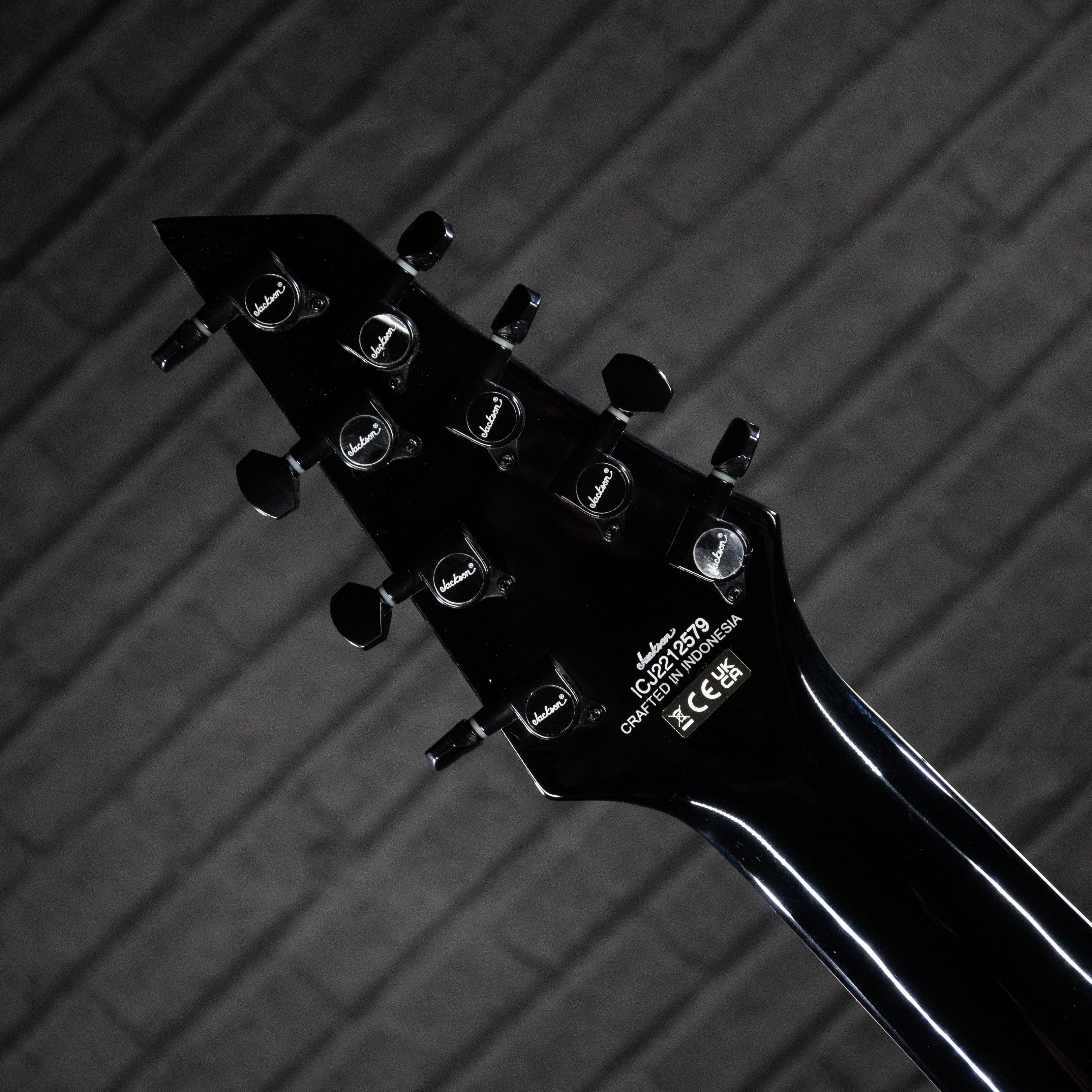 Jackson X Series Sololist Arch Top SLATX8Q MS (Transparent Black Burst) - Impulse Music Co.