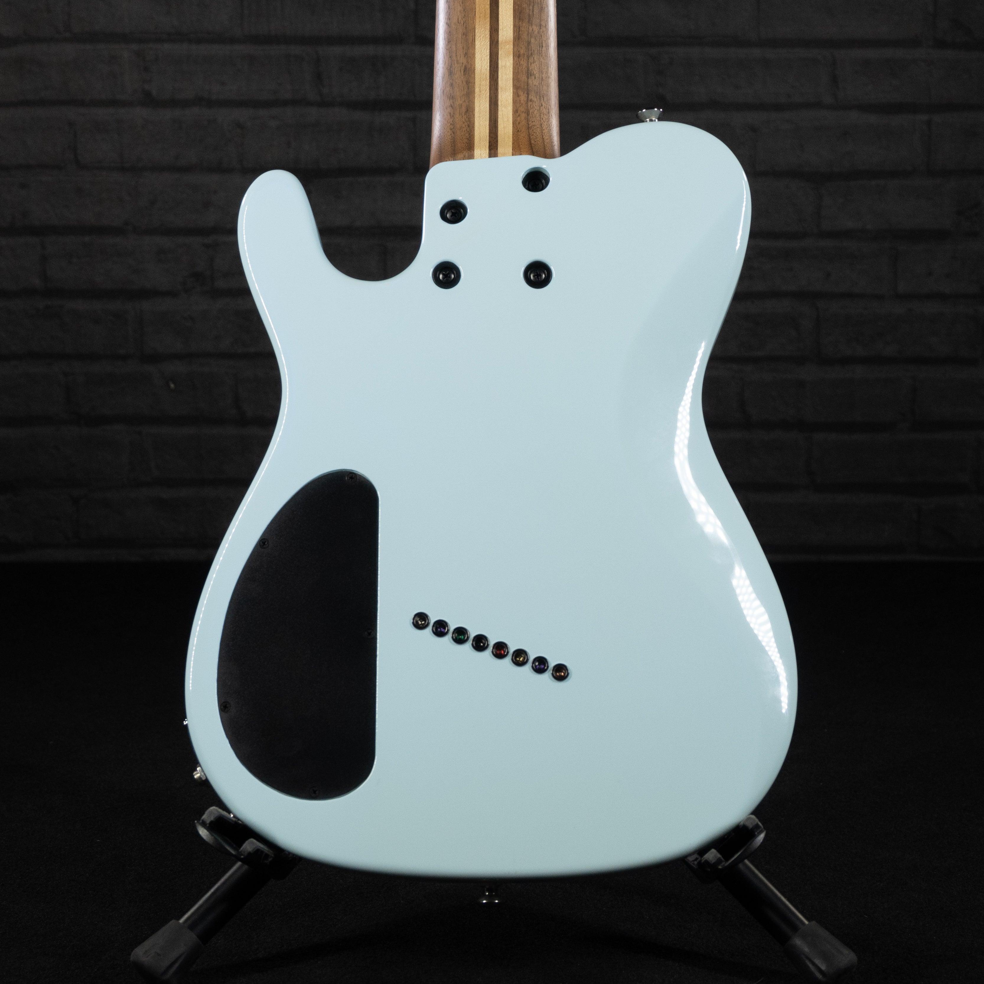 Kiesel Guitars Solo Custom 8 String Electric Guitar (Light Blue) USED - Impulse Music Co.