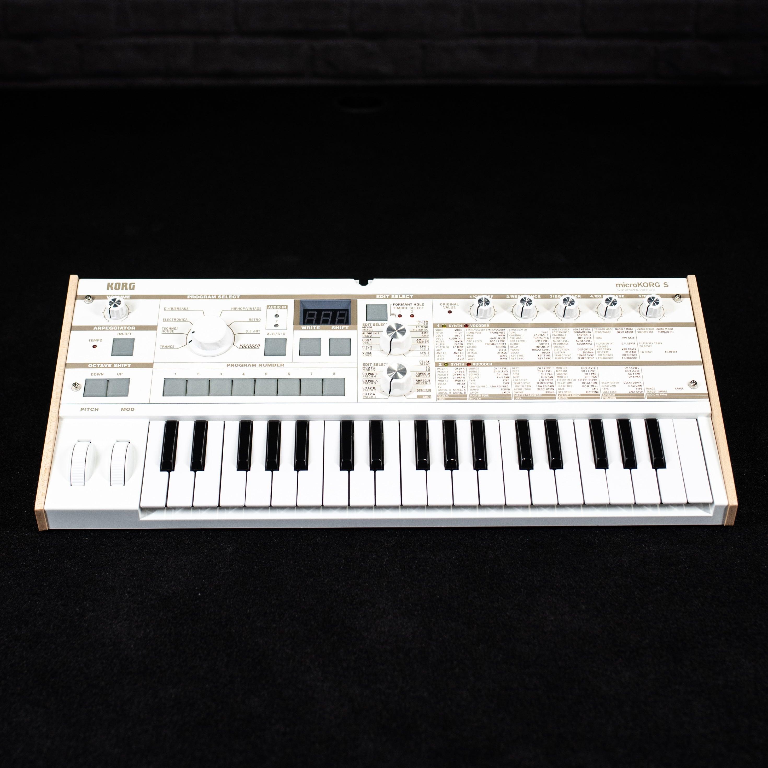 Korg MicroKORG S Synthesizer/Vocoder - Impulse Music Co.