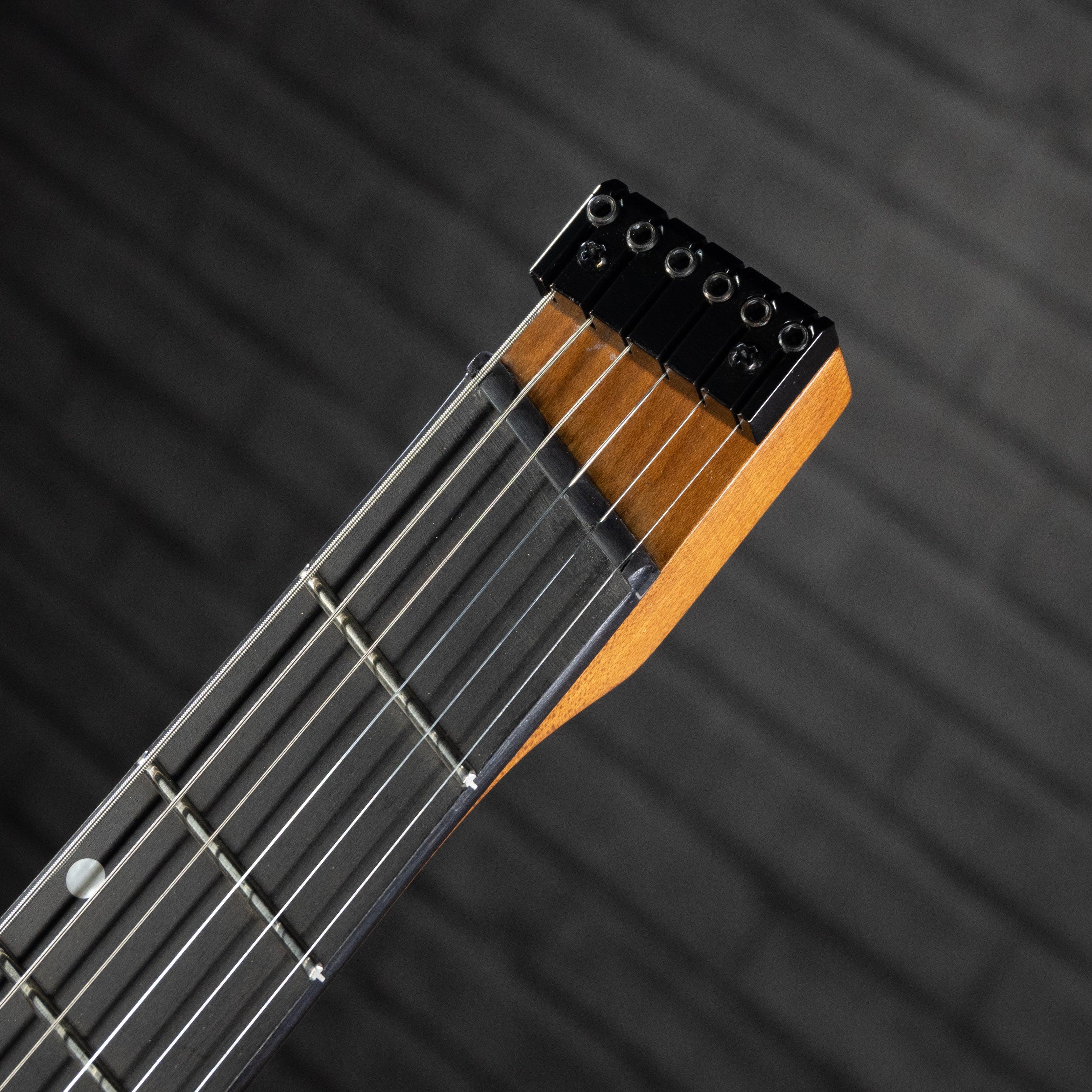 Legator Ghost G6FP 6-String Headless Multiscale Electric Guitar (Iris Fade) - Impulse Music Co.