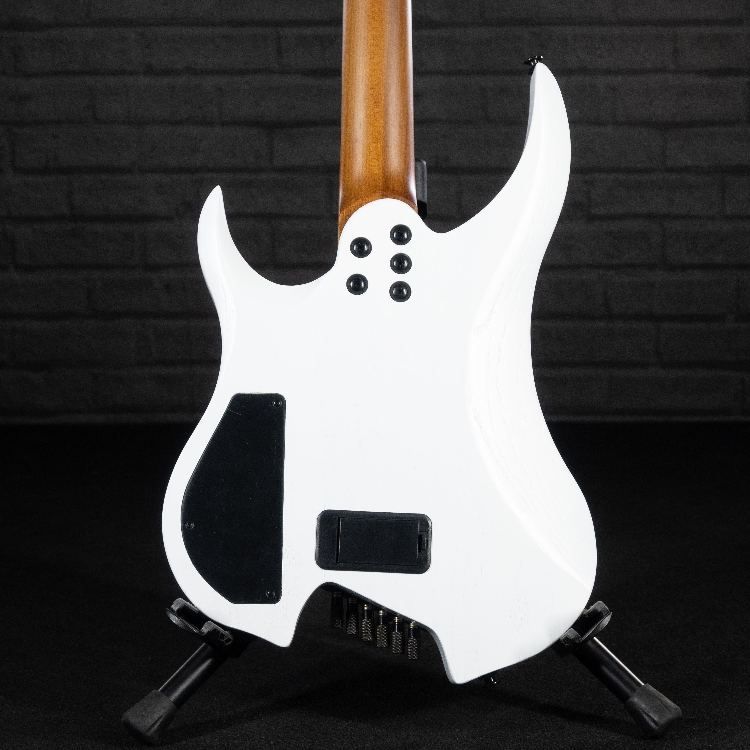 Legator Ghost G6FP 6-String Headless Multiscale Electric Guitar (SnowFall) - Impulse Music Co.