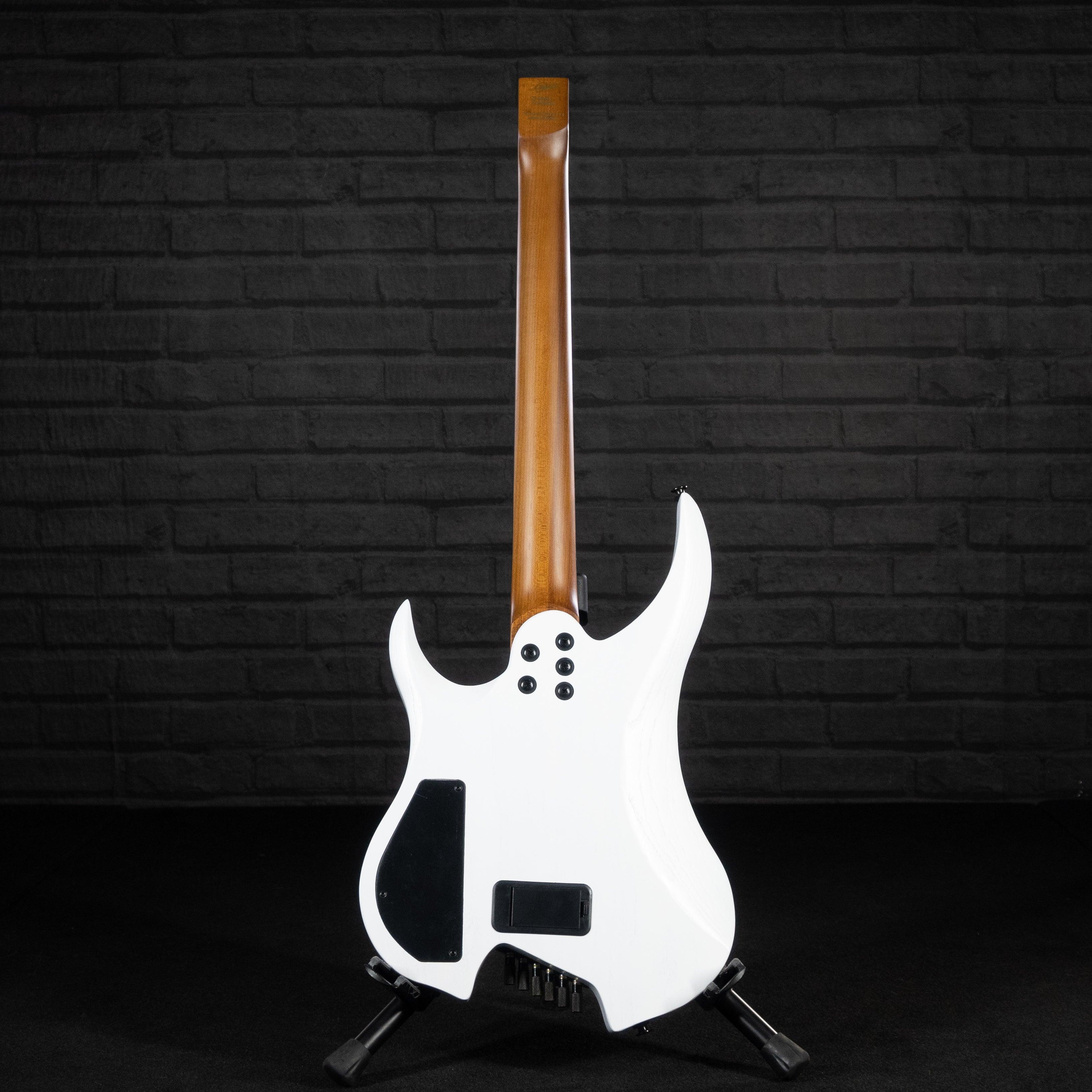 Legator Ghost G6FP 6-String Headless Multiscale Electric Guitar (SnowFall) - Impulse Music Co.