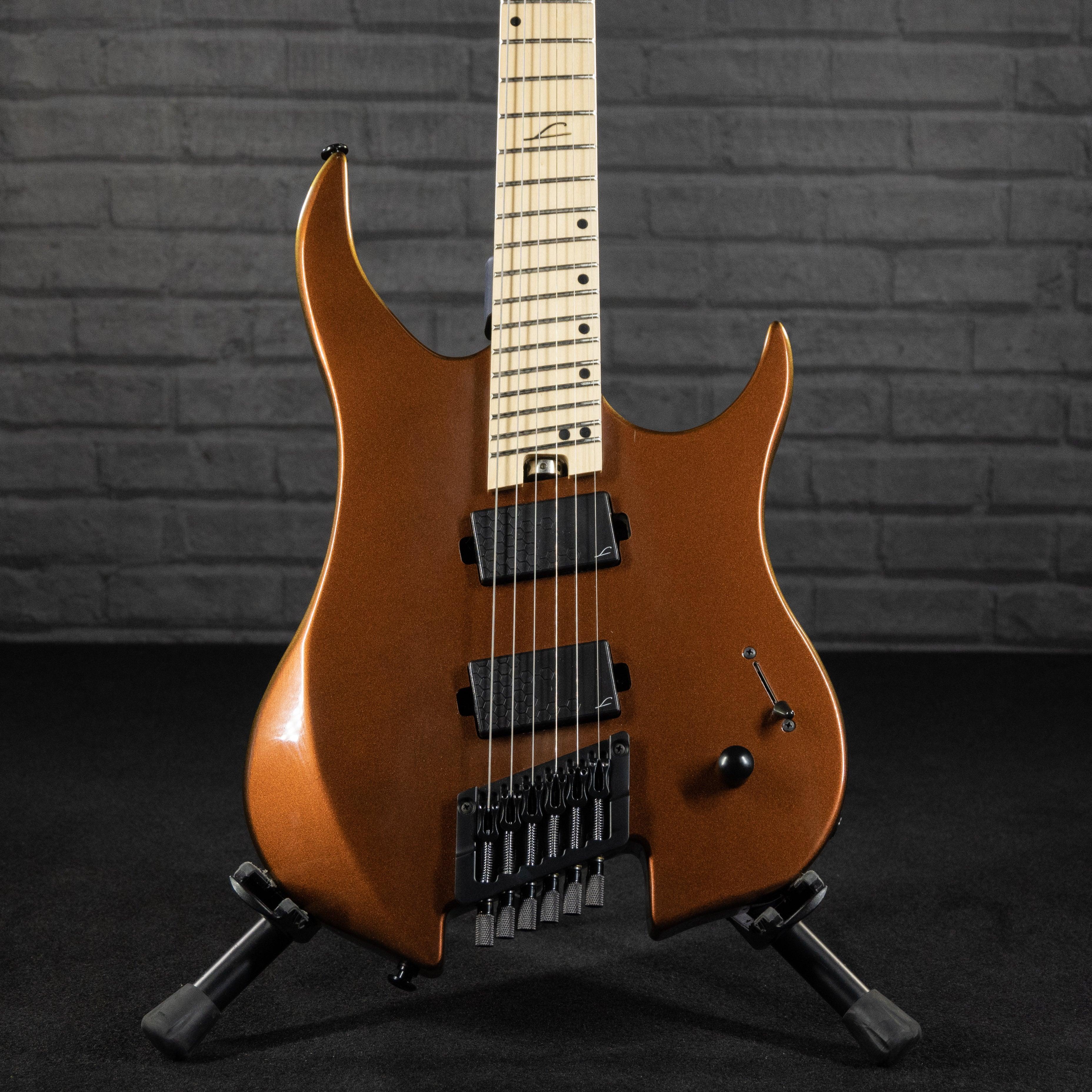 Legator Ghost G6FS 6-String Headless Multiscale Electric Guitar (Solar Eclipse) - Impulse Music Co.