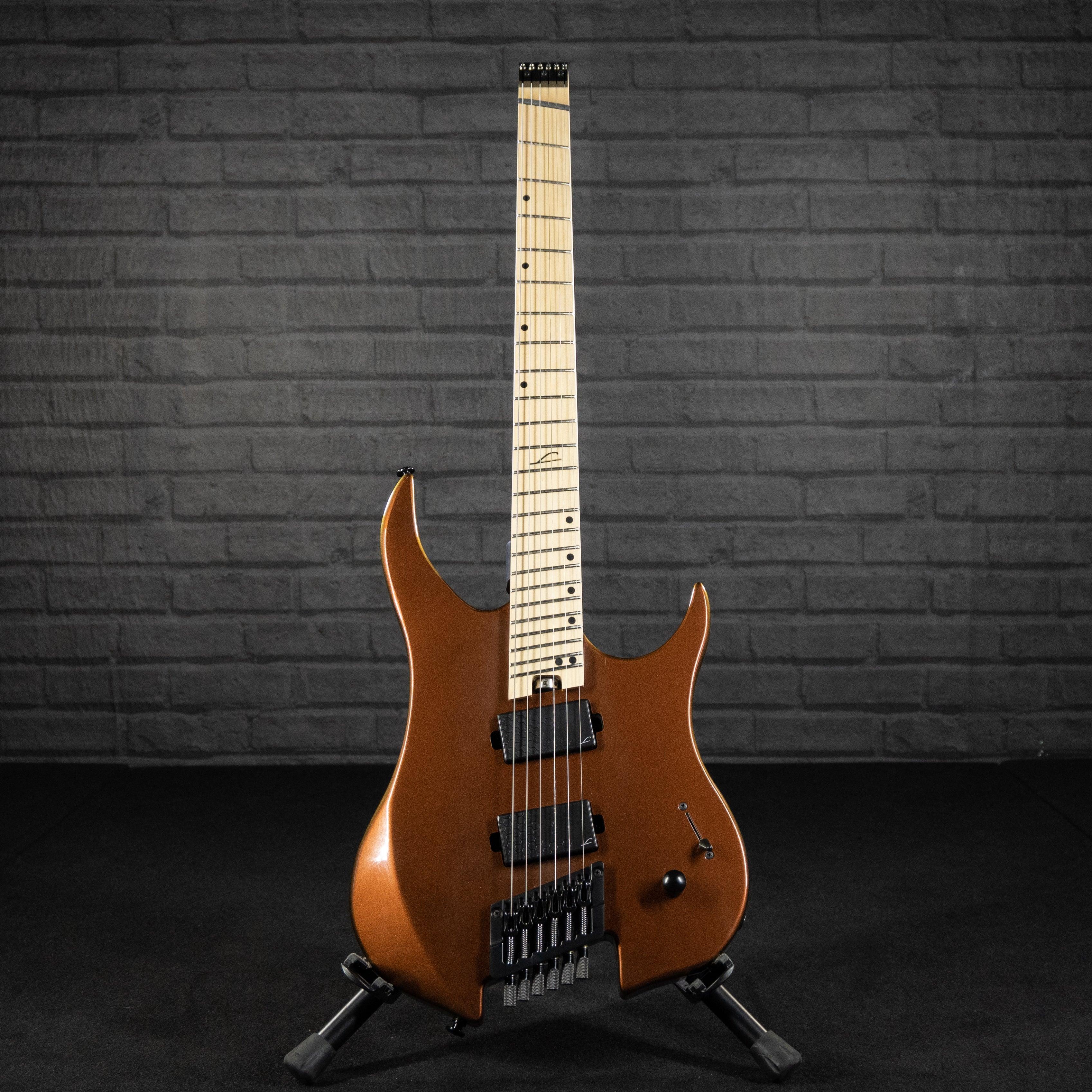 Legator Ghost G6FS 6-String Headless Multiscale Electric Guitar (Solar Eclipse) - Impulse Music Co.