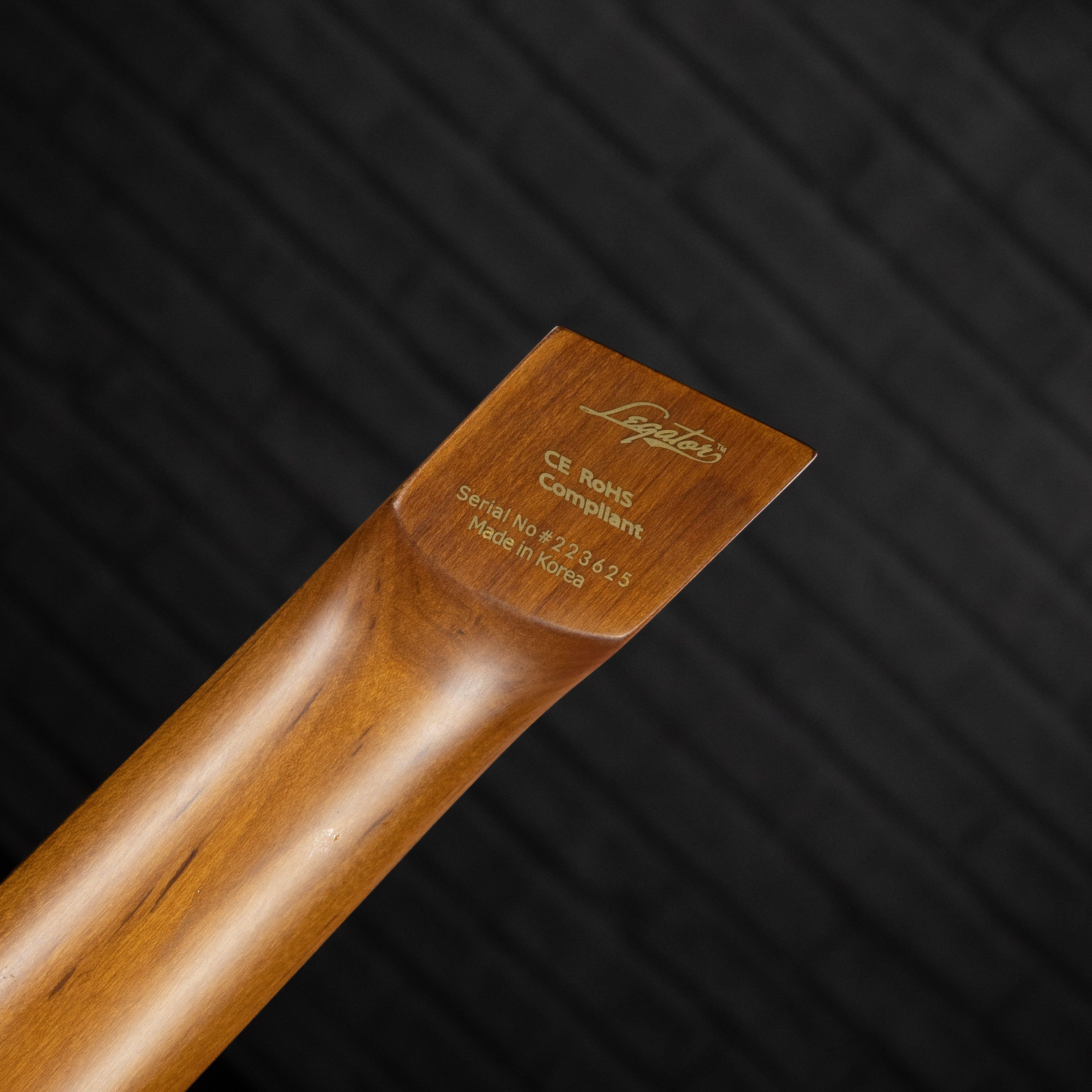 Legator Ghost G7FP 7-String Headless Multiscale Electric Guitar (Iris Fade) - Impulse Music Co.